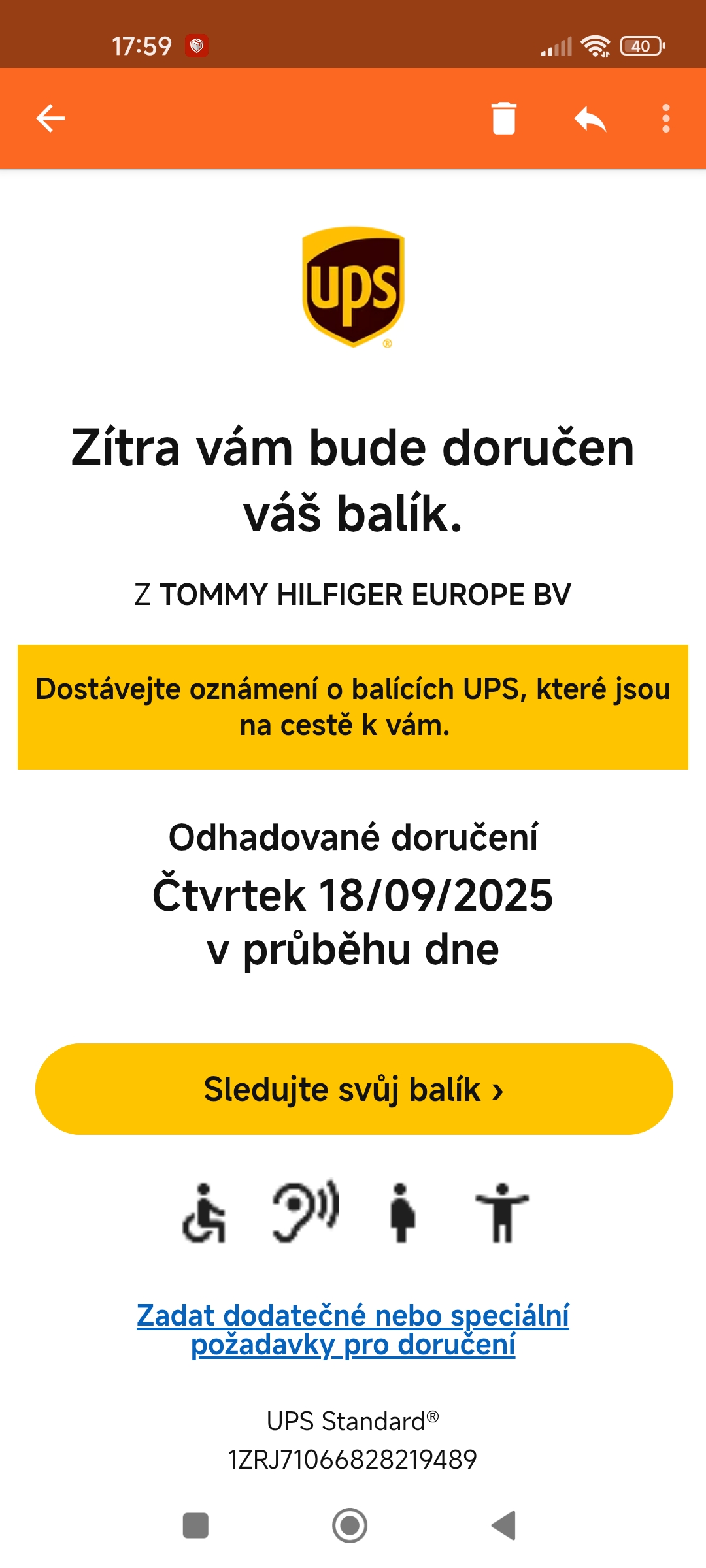 UNITED PARCEL SERVICE CZECH REPUBLIC, s.r.o. foto 6