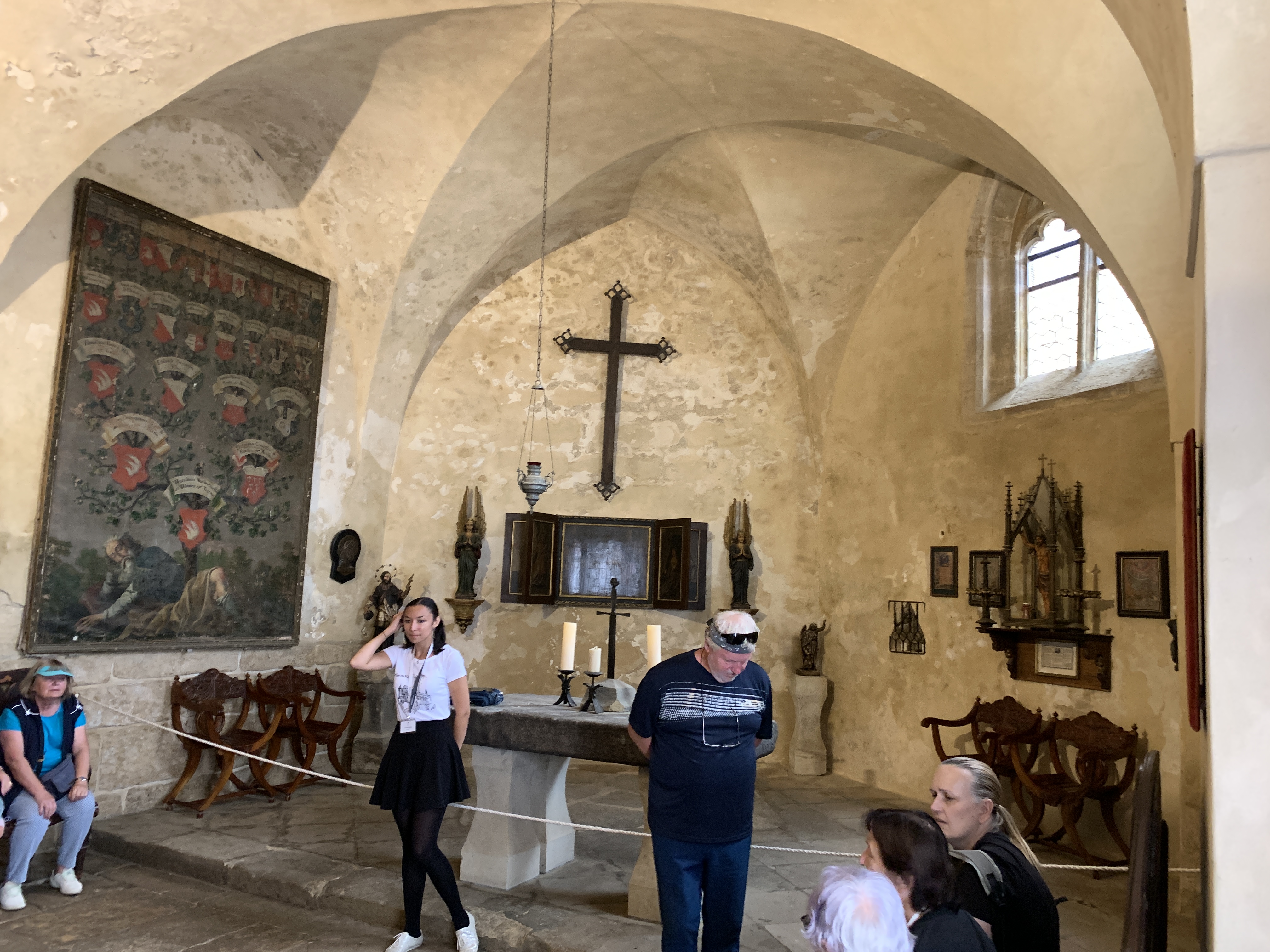 Ubytování na hradě Kost foto 2