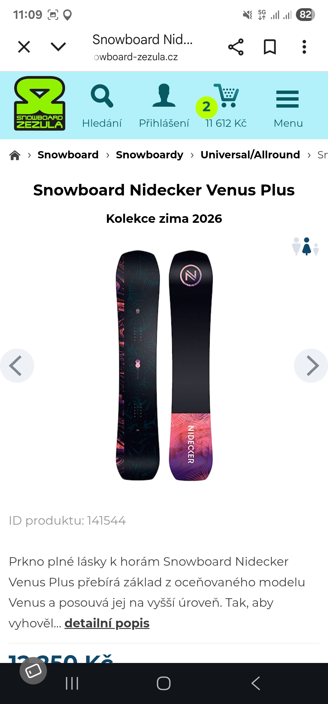 SNOWBOARD ZEZULA foto 4