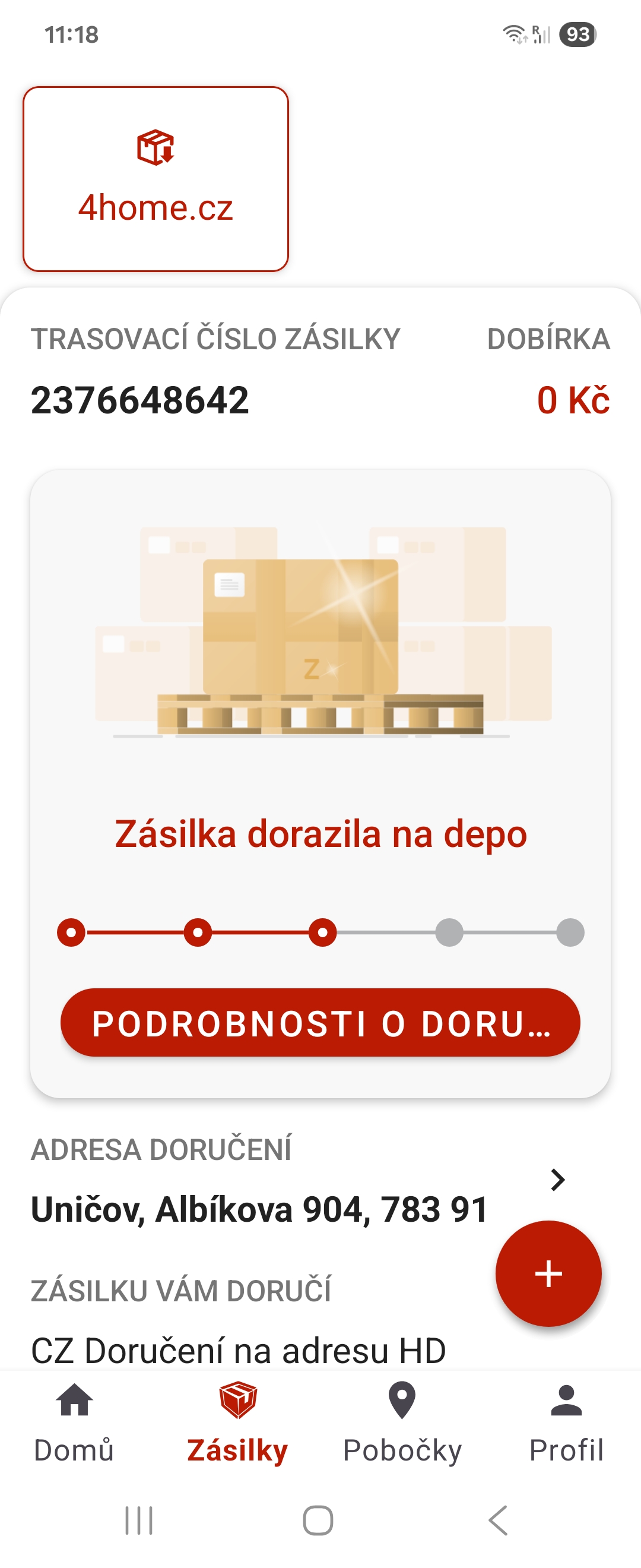 Zásilkovna - Depo Olomouc foto 2