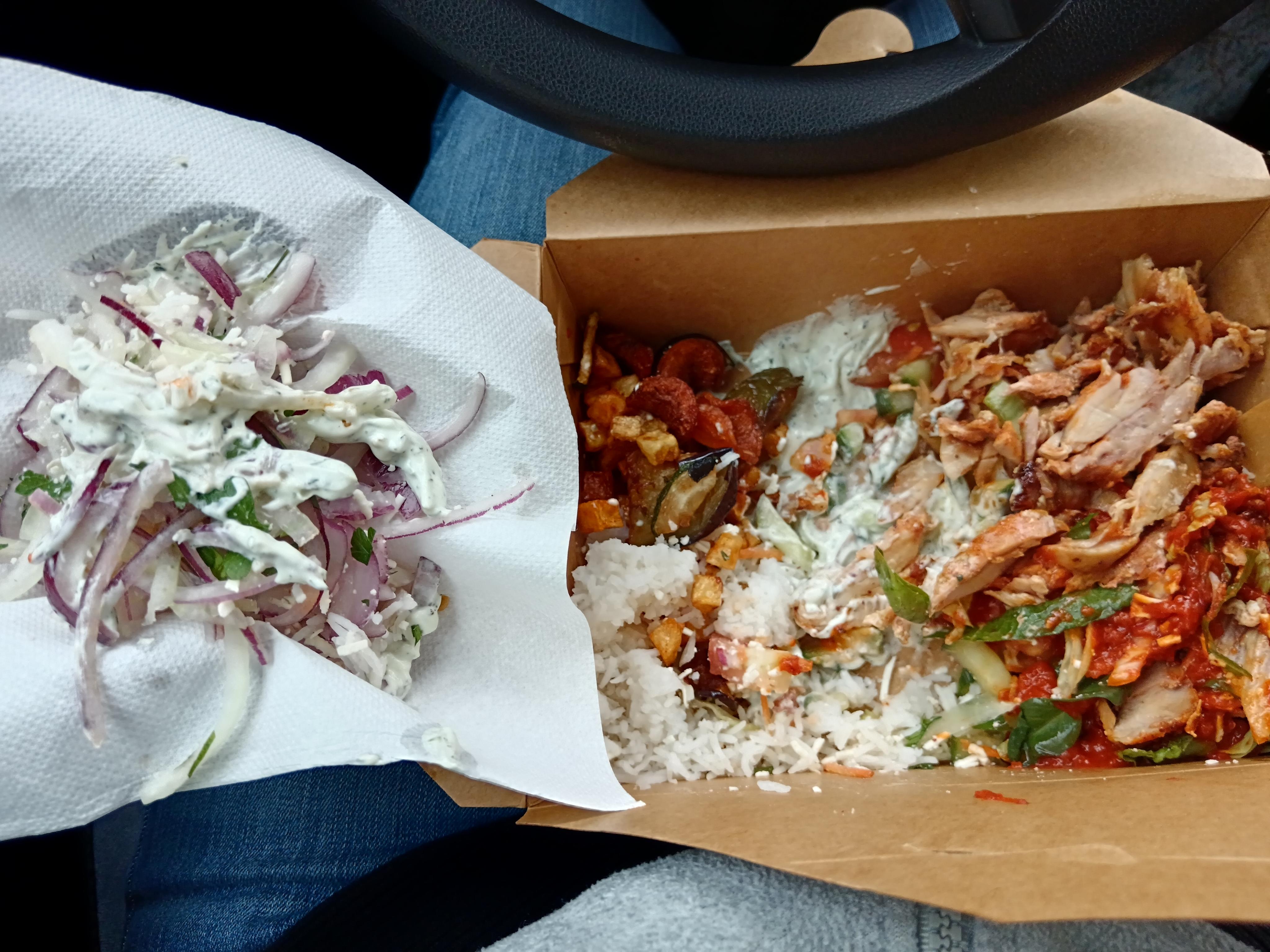 Gemüse Corner Kebab foto 4