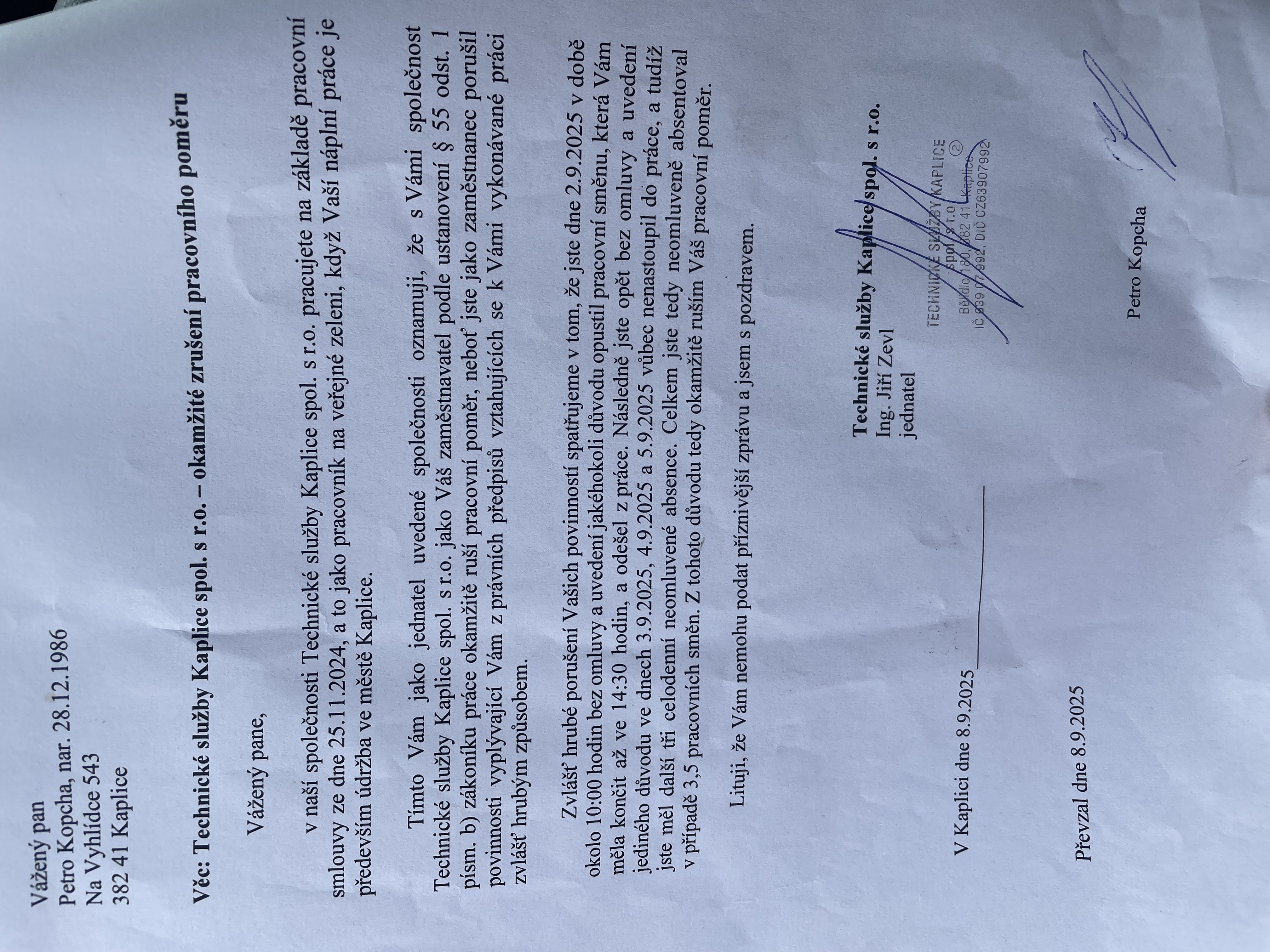 Technické služby Kaplice, spol. s r.o. foto 3