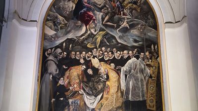 el entierro del conde de orgaz