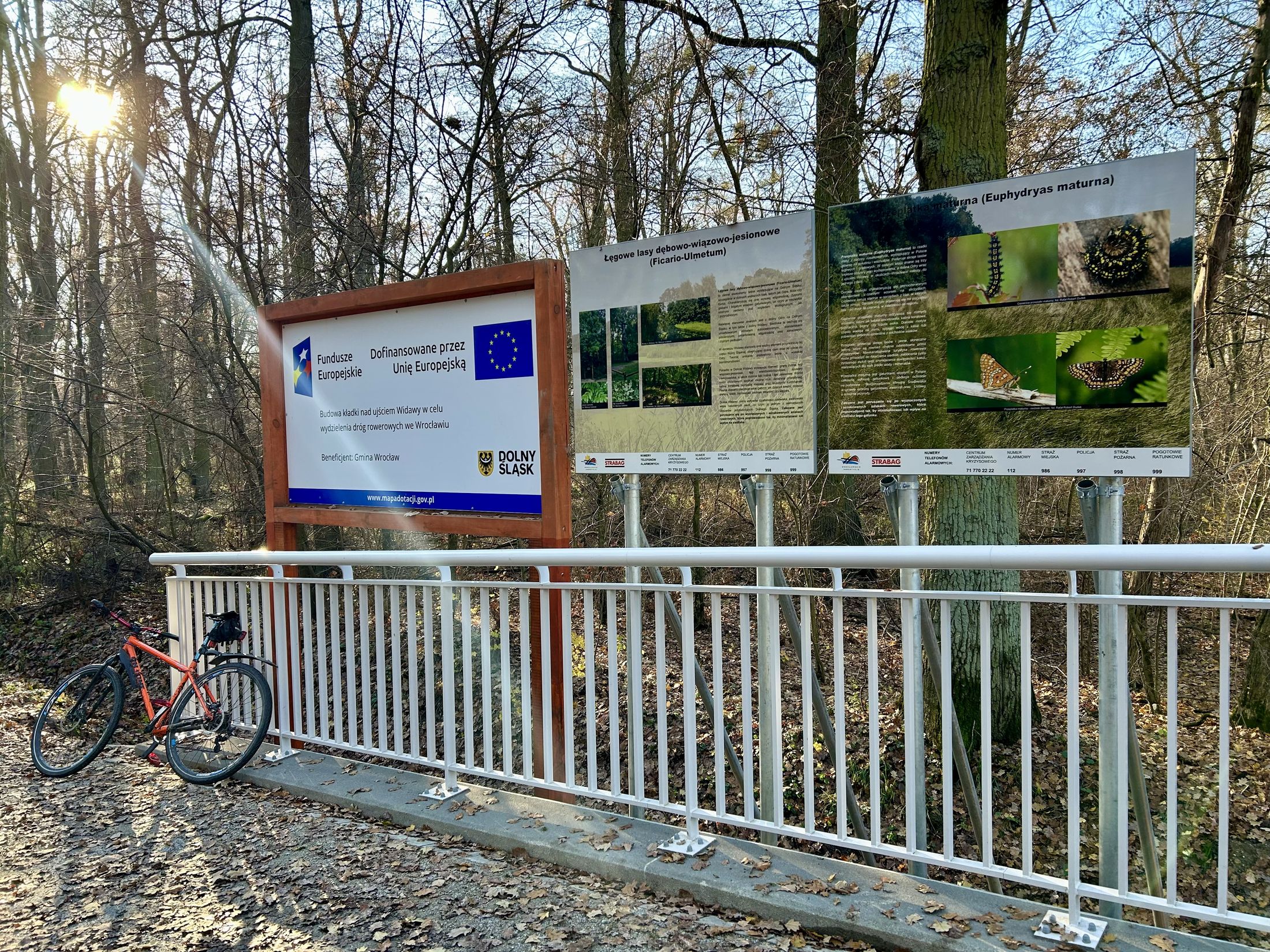 Kładka nad Widawą Wrocław