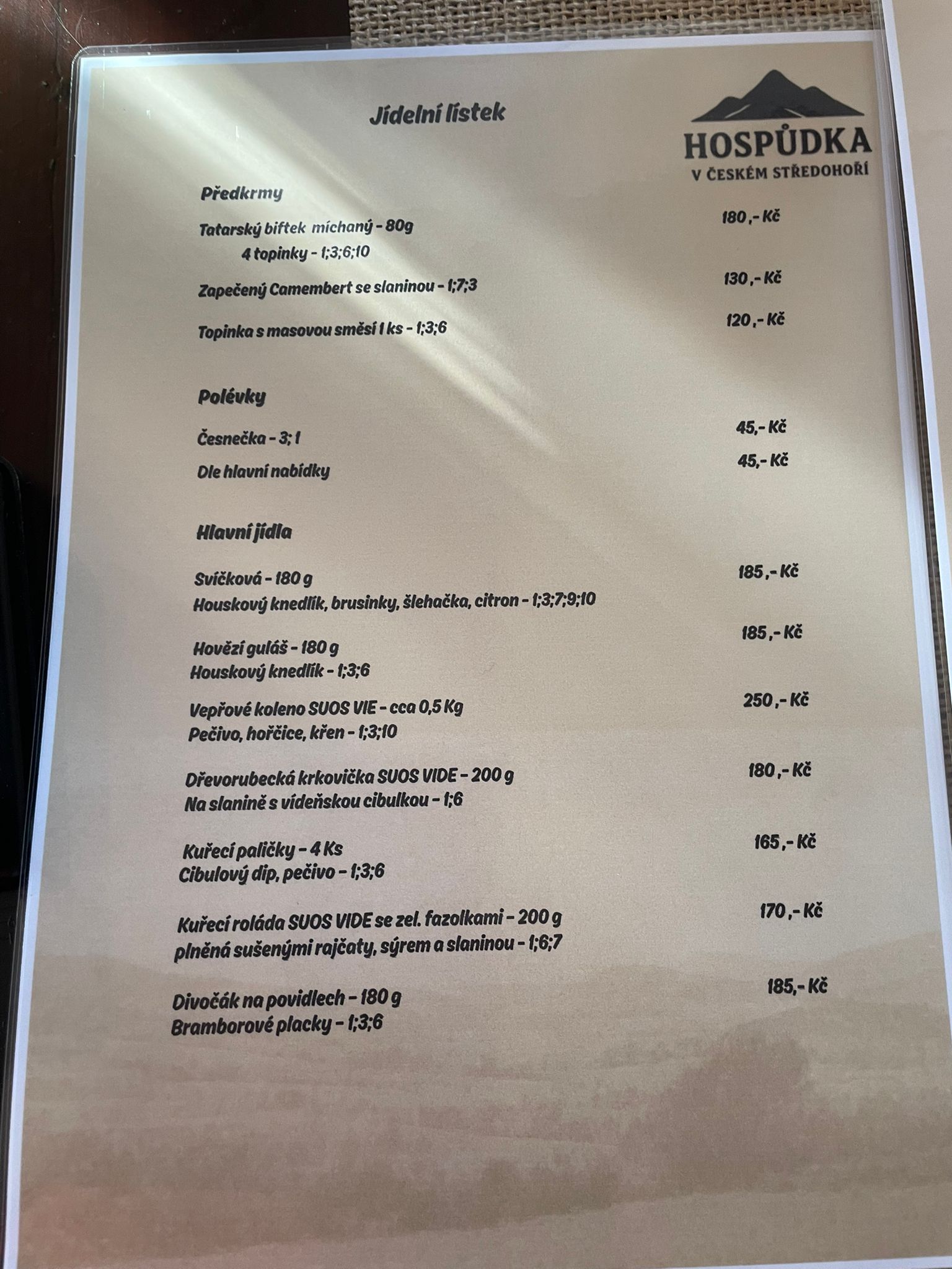 Hospůdka v Českém středohoří foto 4