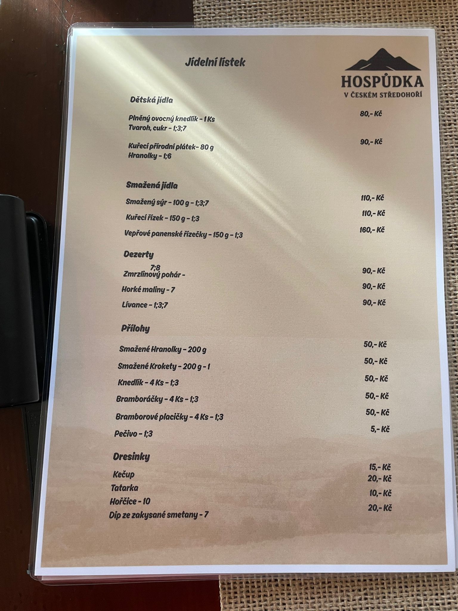 Hospůdka v Českém středohoří foto 5