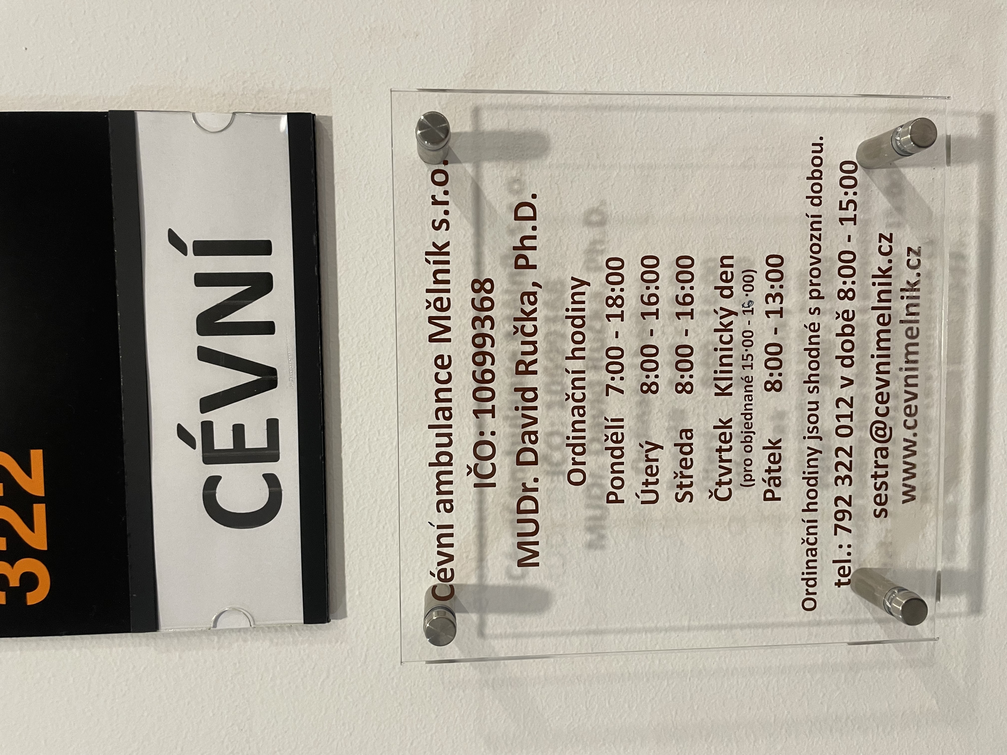 Cévní ambulance Mělník foto 2