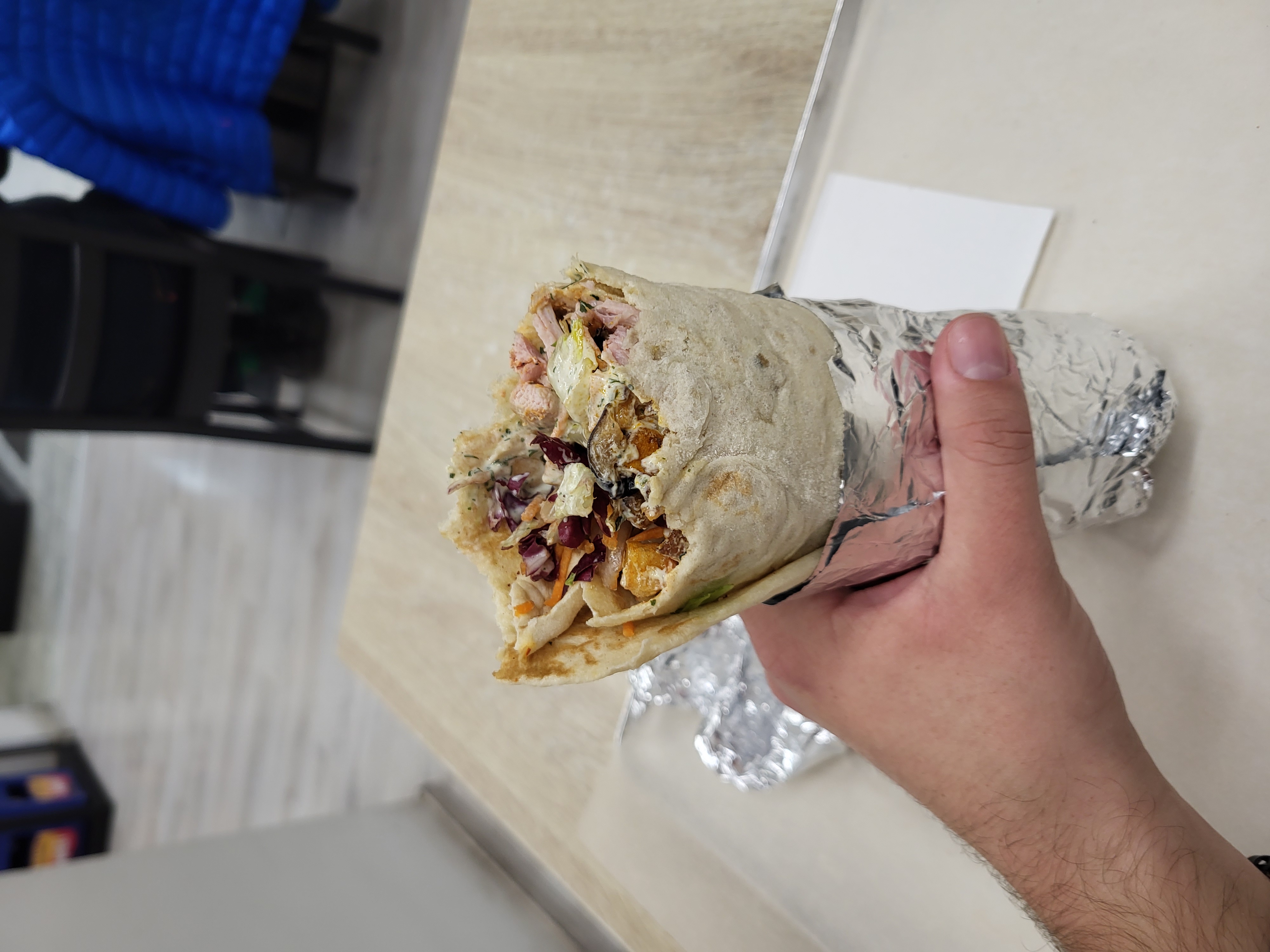 Gemüse Corner Kebab foto 6