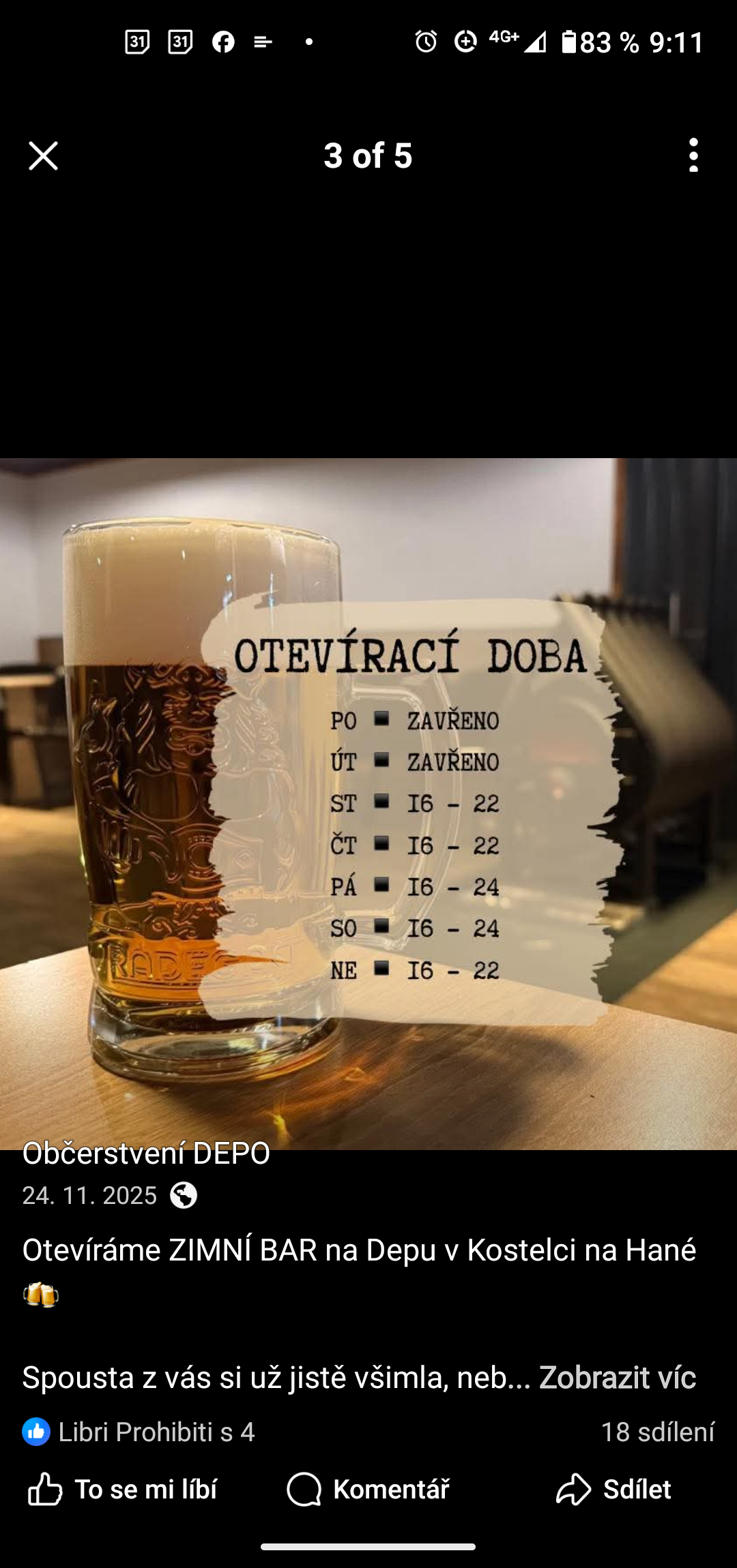 Občerstvení DEPO foto 1