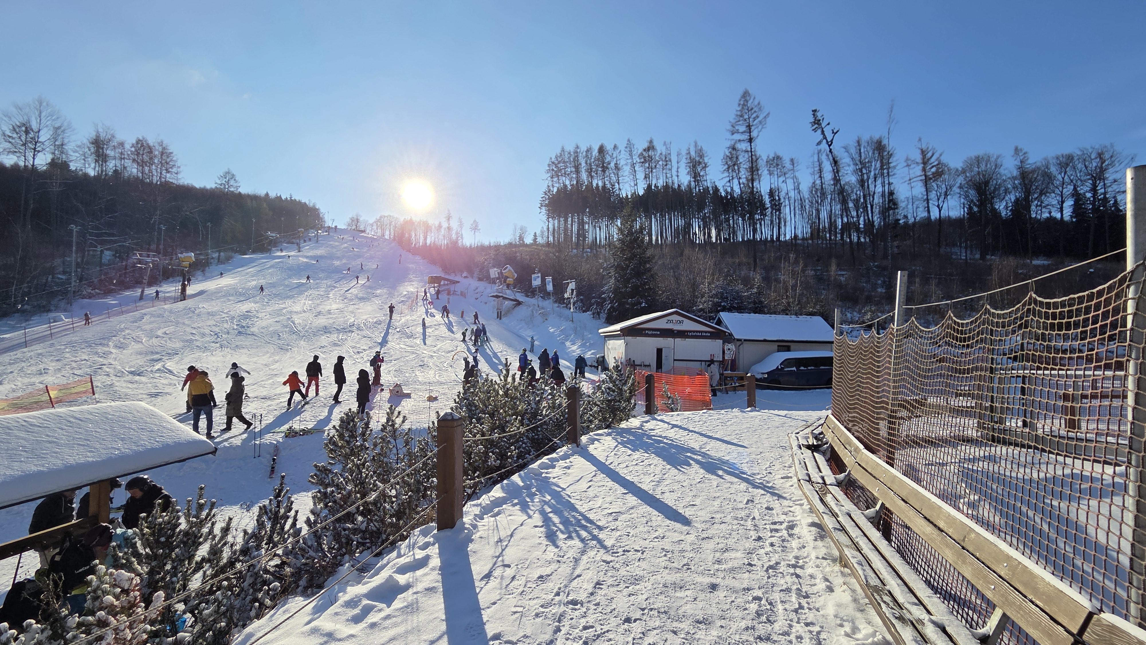 Ski areál Šacberk foto 2