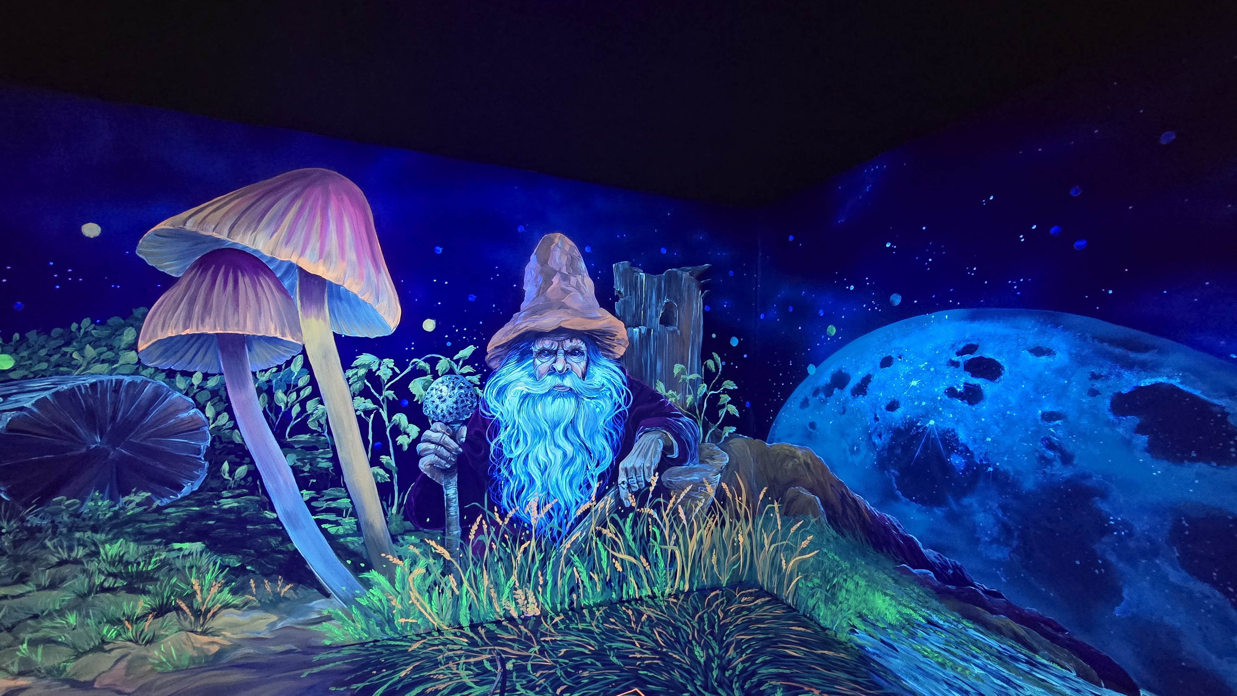3D Black Light Minigolf foto 3