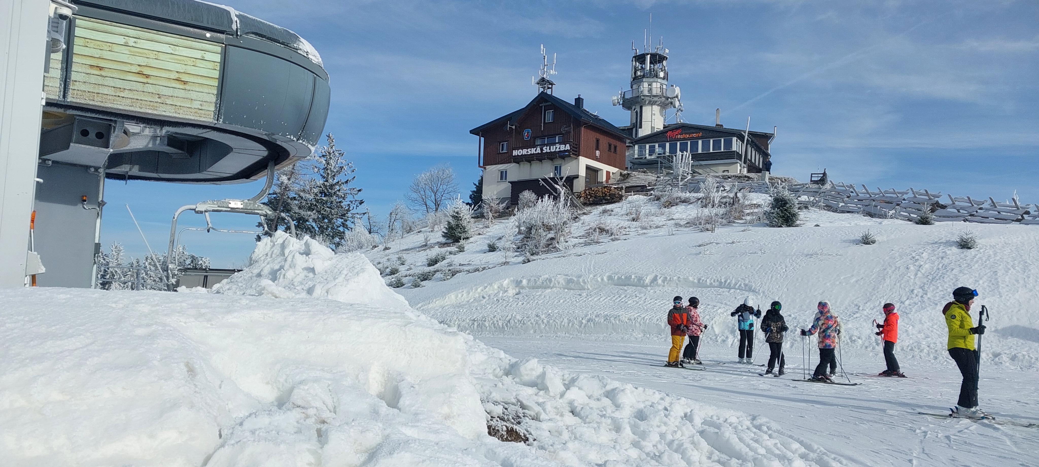 Skiareál Plešivec, Krušné hory foto 3