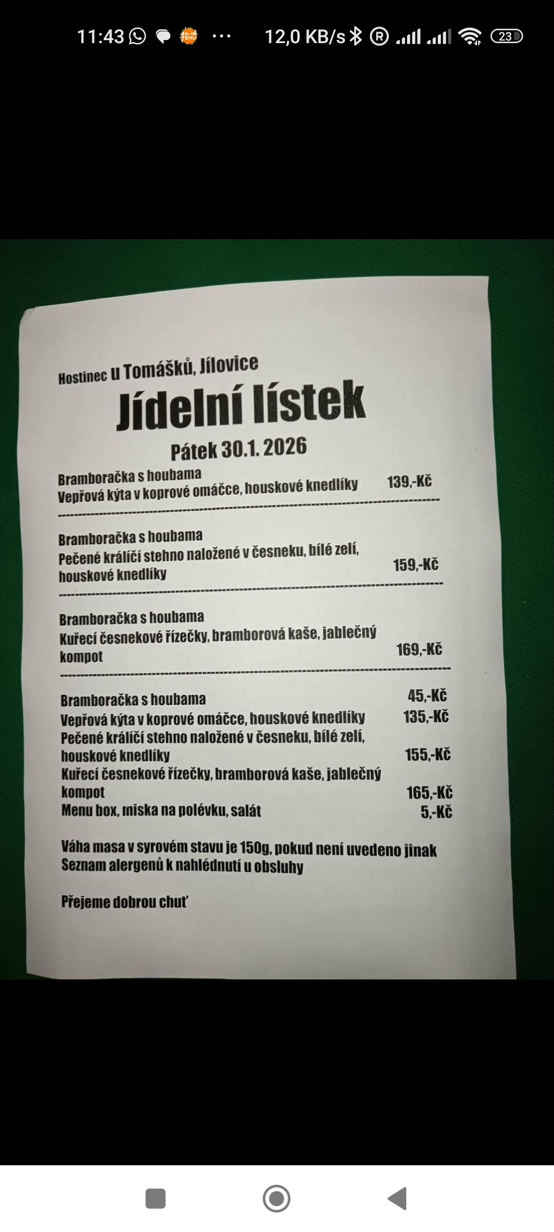 Hostinec u Tomášků foto 2