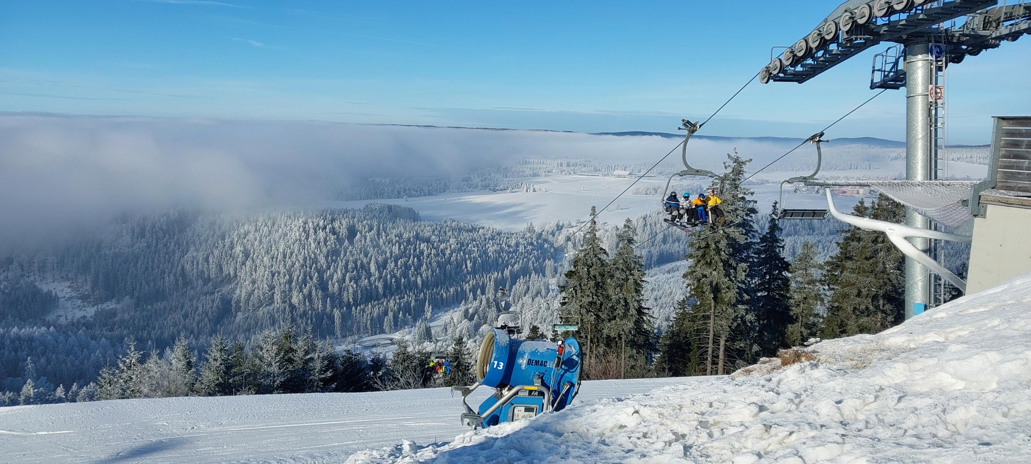 Skiareál Plešivec, Krušné hory foto 4