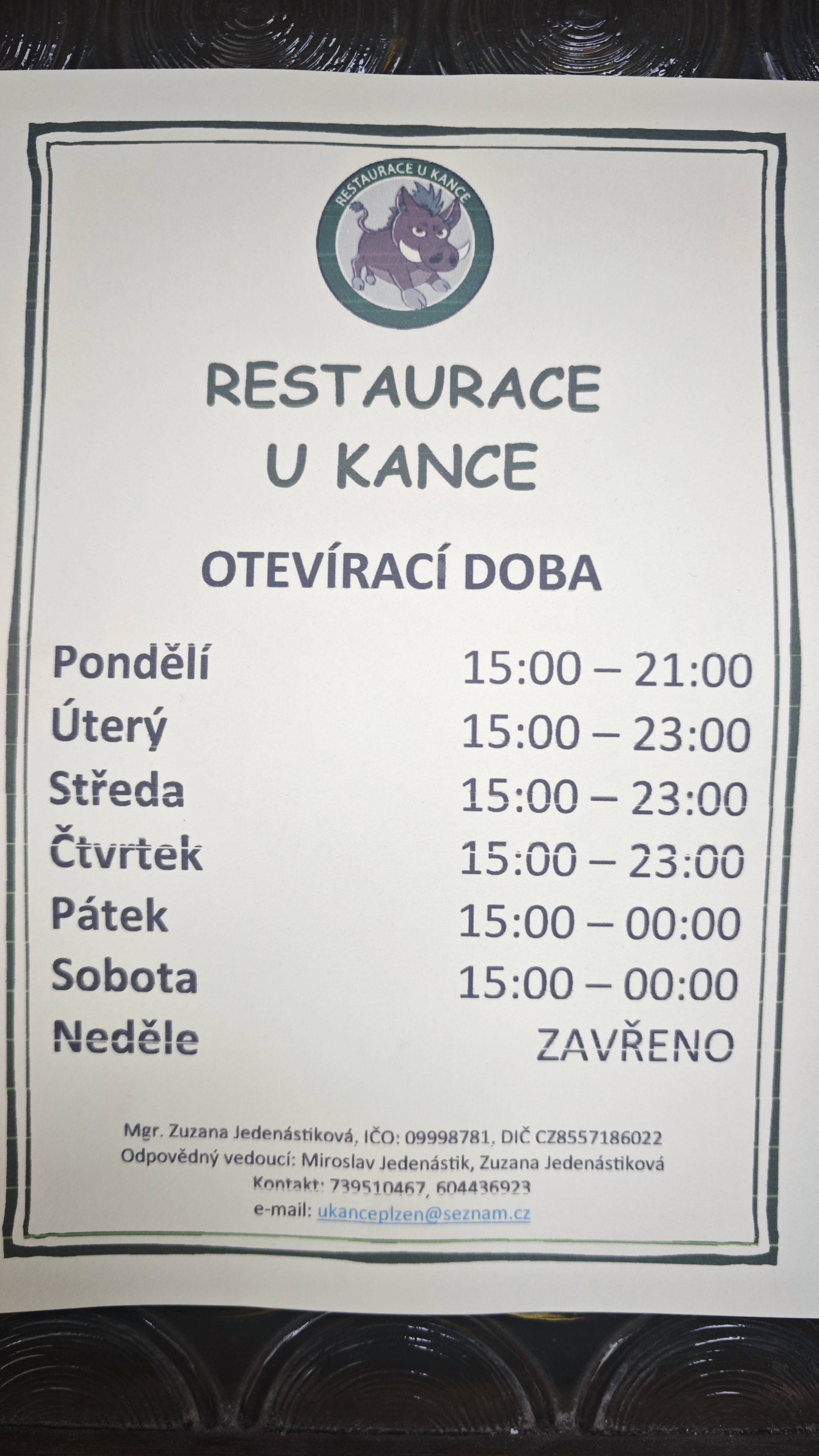 Pivnice u kance foto 2