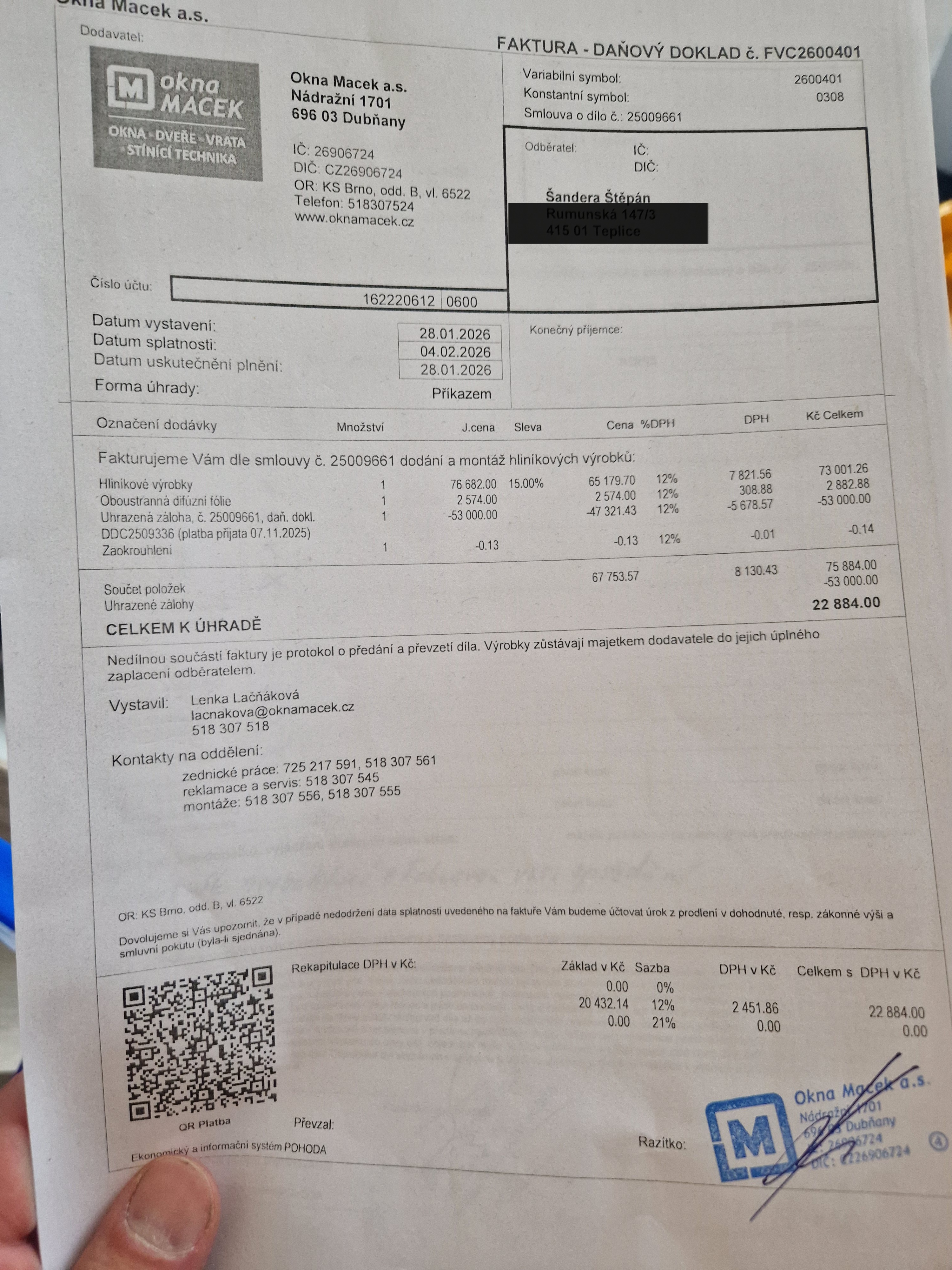 Okna Macek - okna, dveře, vrata foto 5