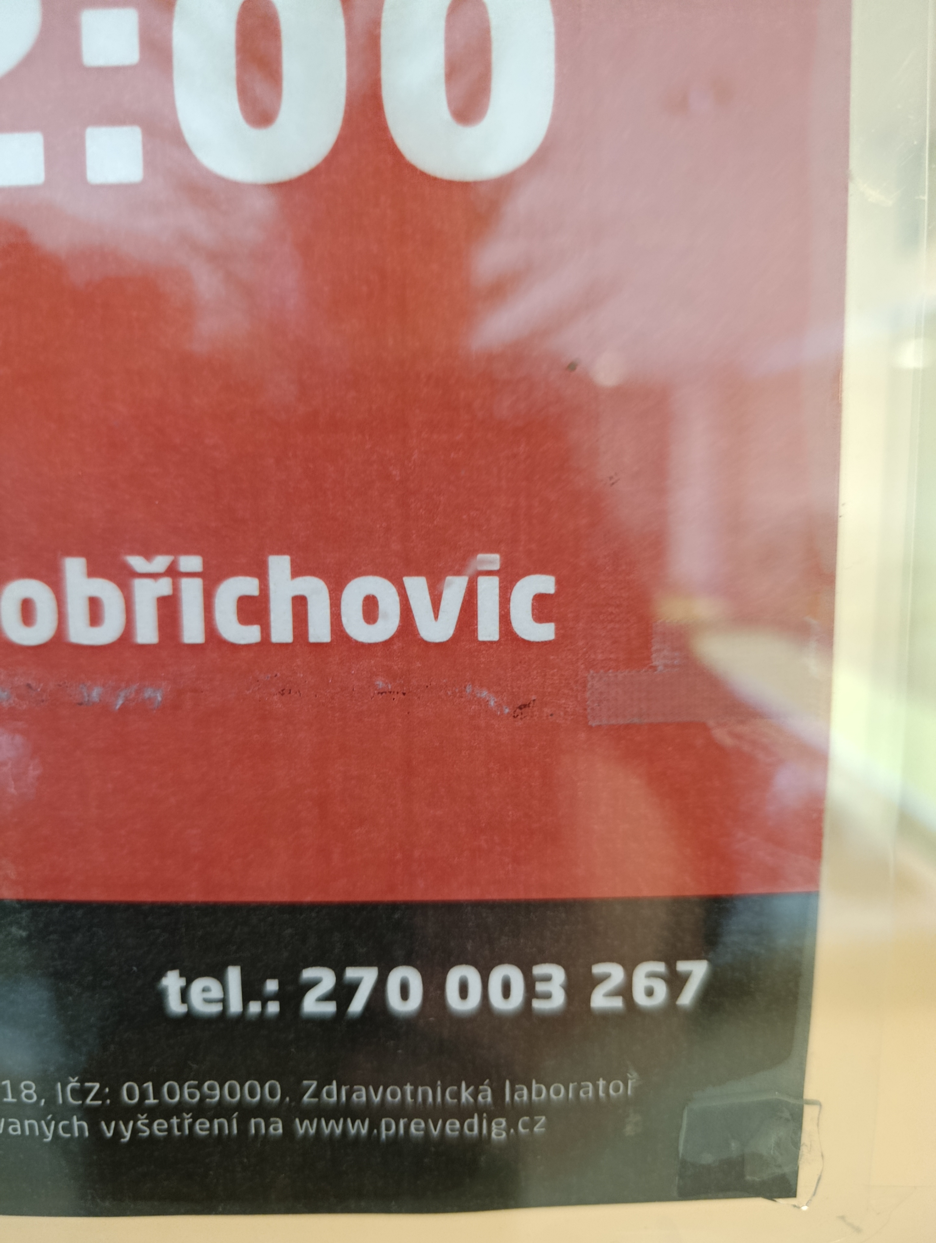 PREVEDIG - odběrové místo foto 2