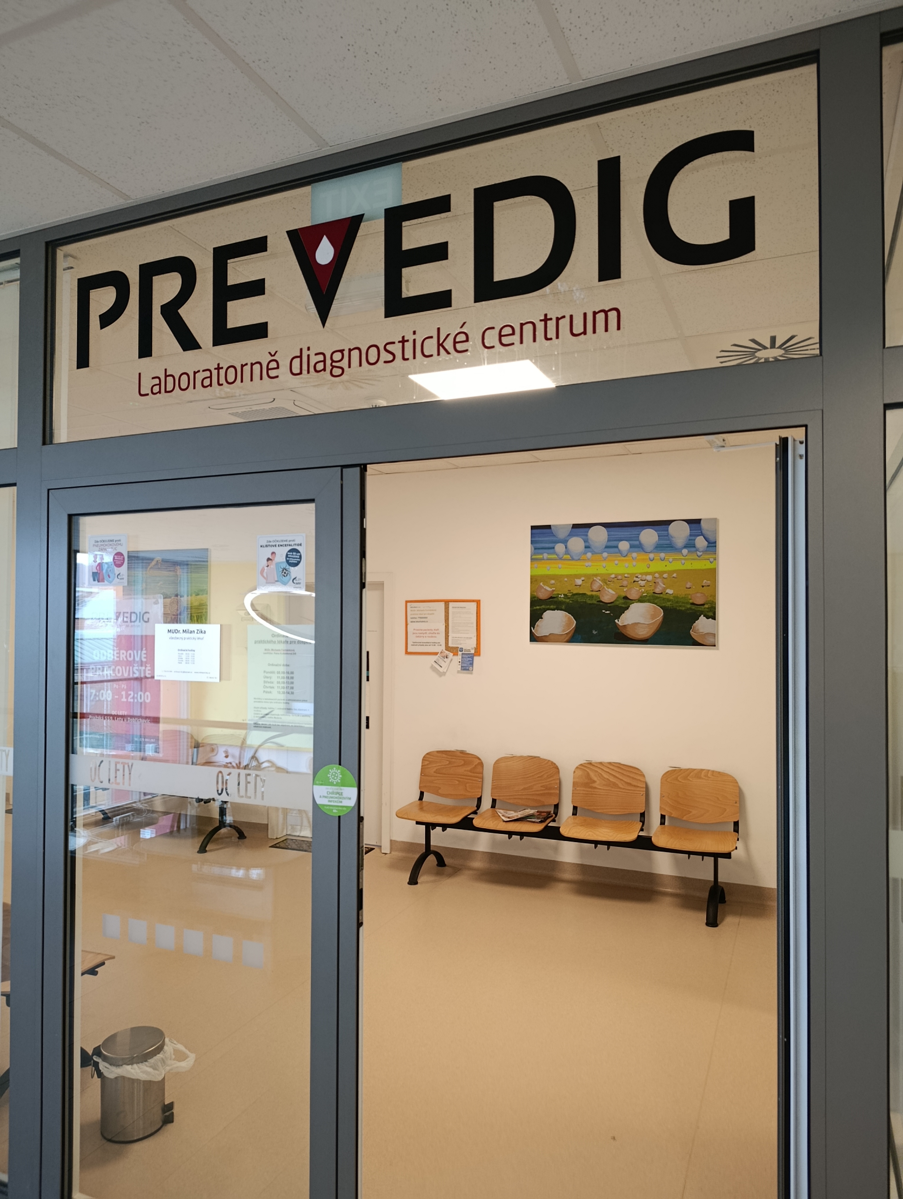 PREVEDIG - odběrové místo foto 1