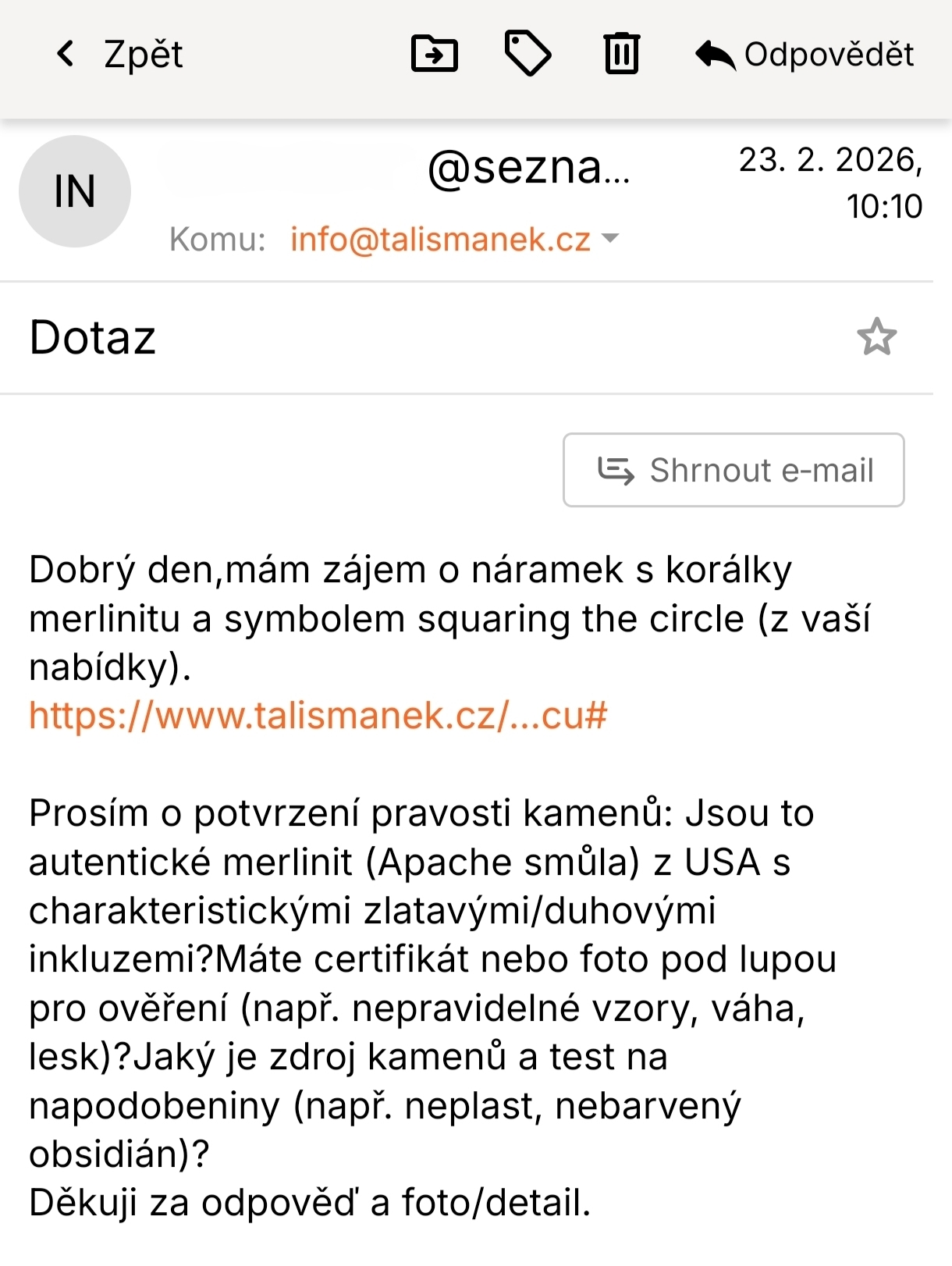 talismanek.cz foto 3
