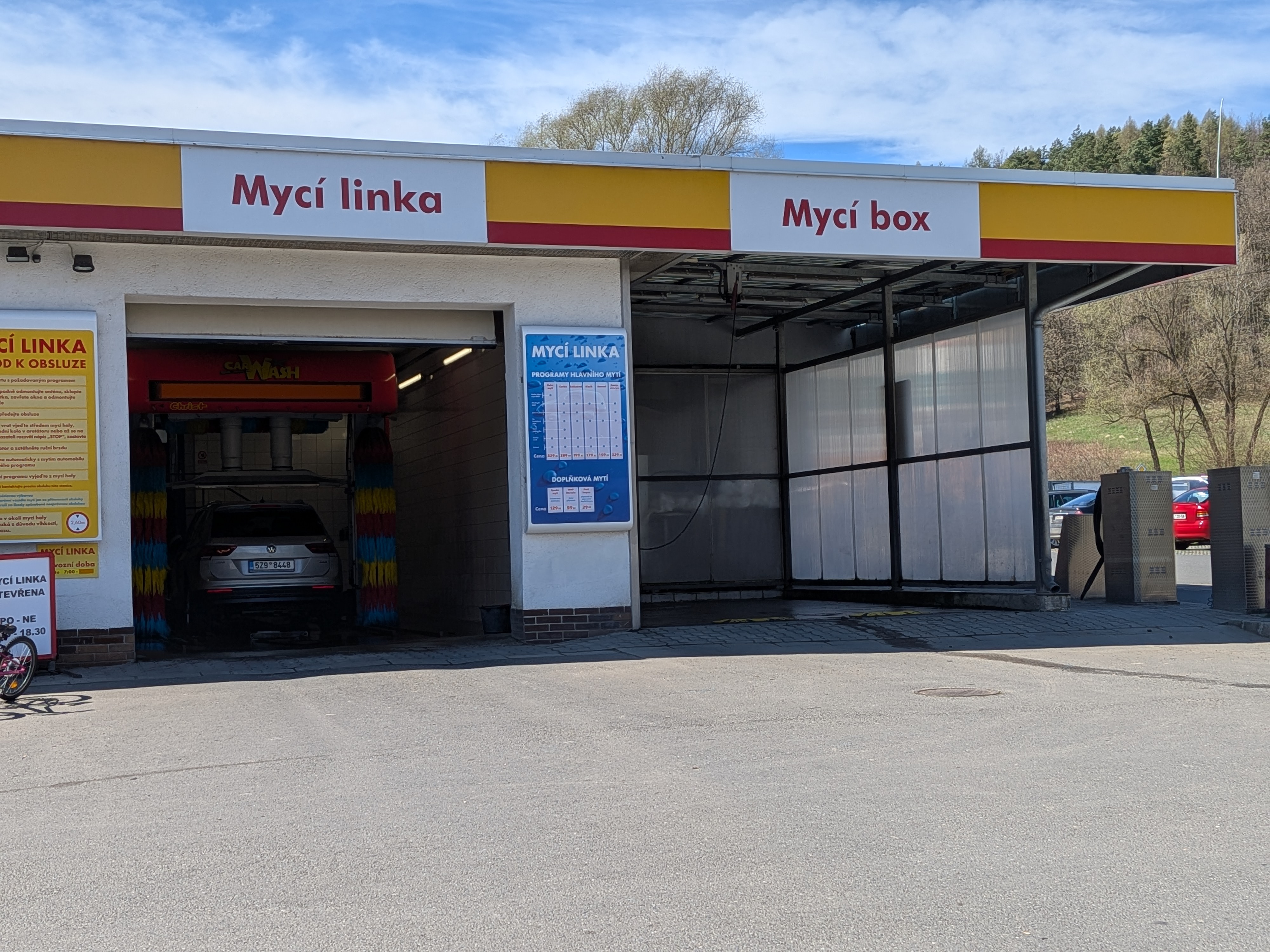 Automyčka Shell foto 1