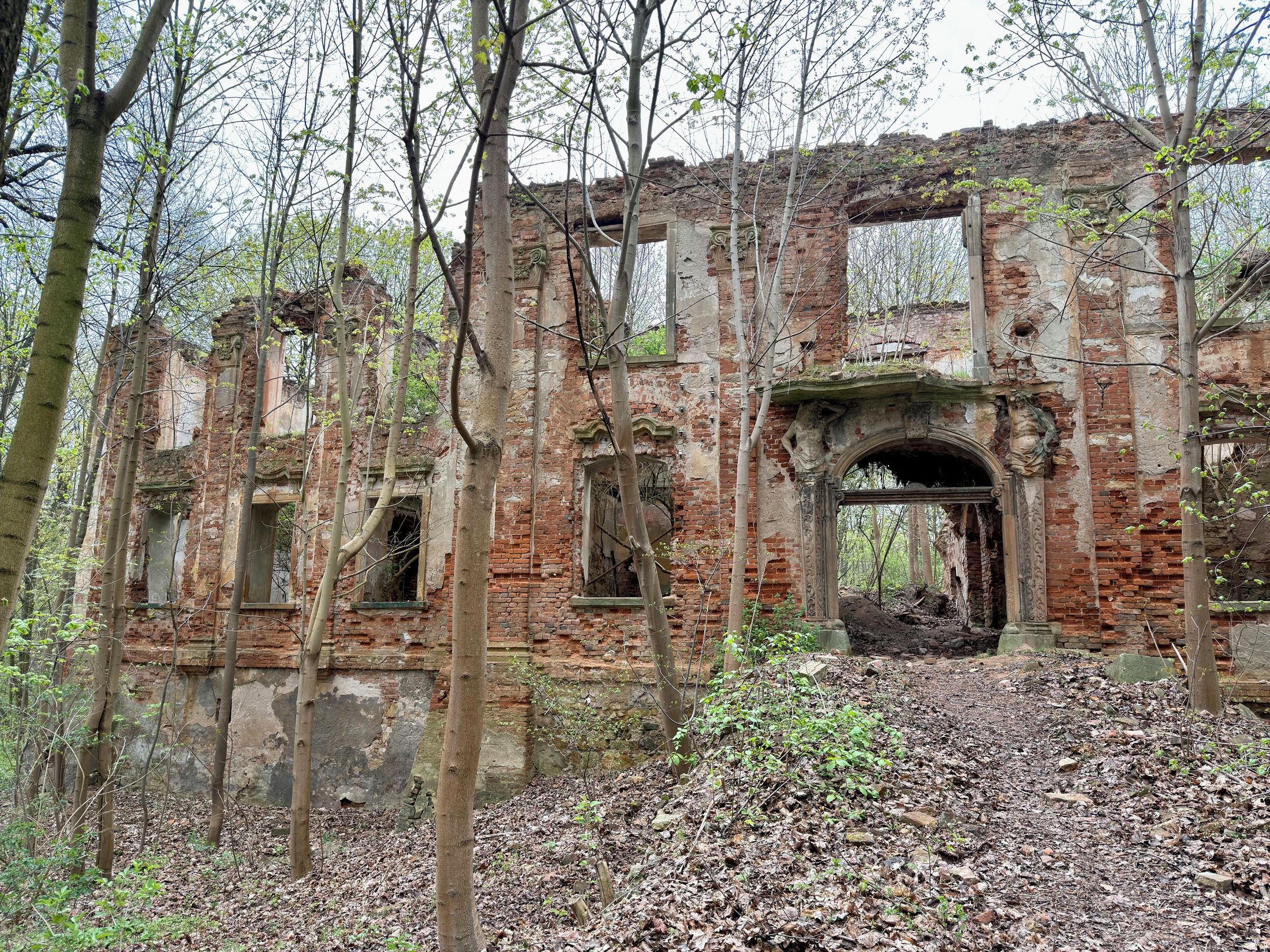 Ruiny pałacu Kamionna 