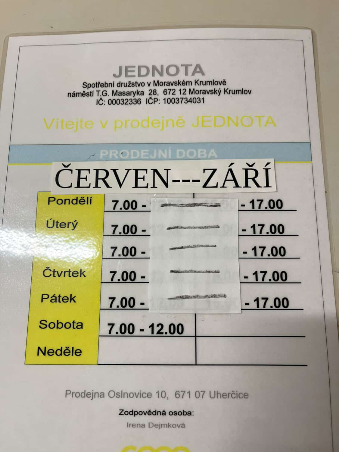JEDNOTA, spotřební družstvo, Moravský Krumlov – COOP foto 5