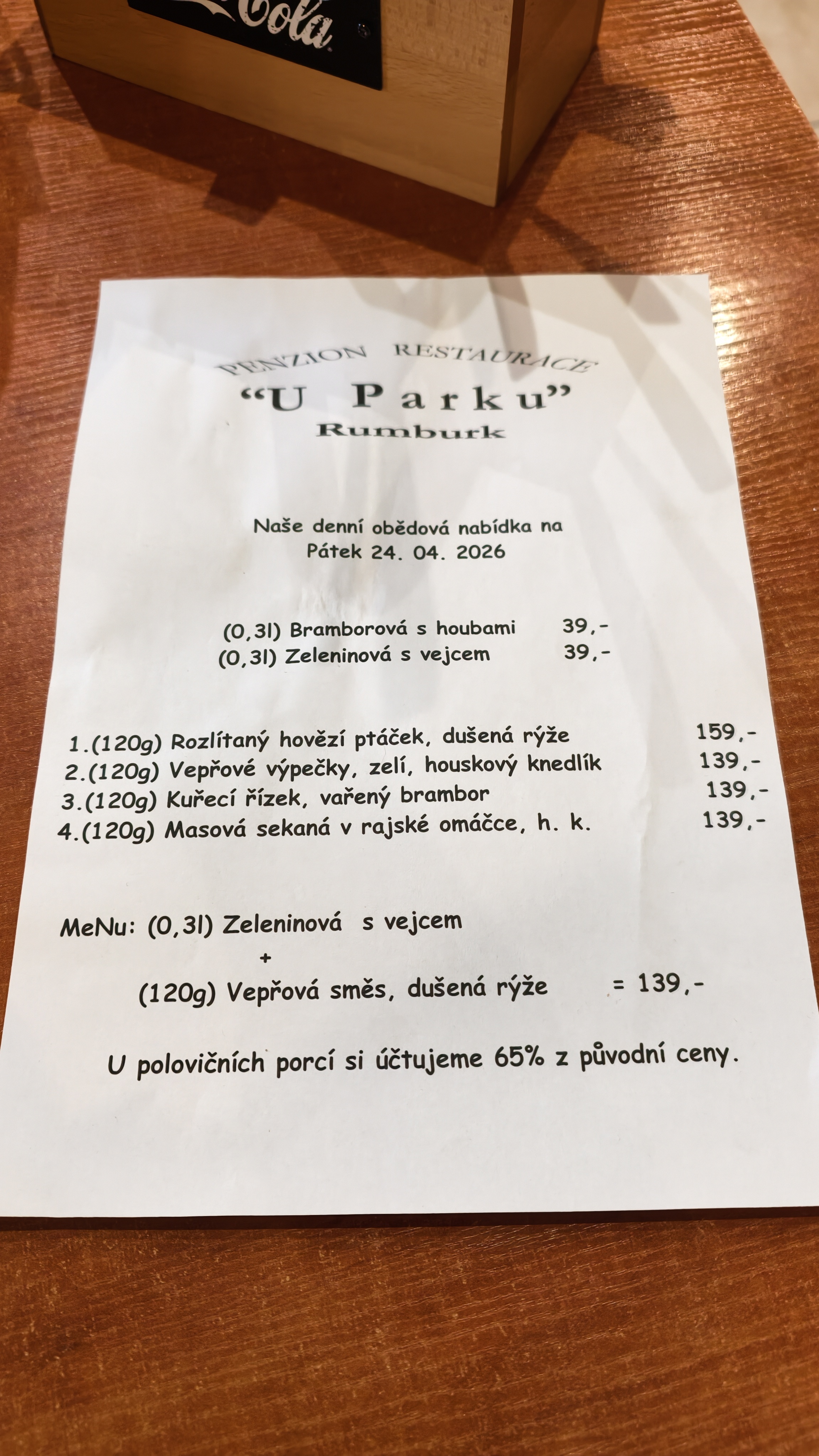 Restaurace a penzion U Parku foto 3