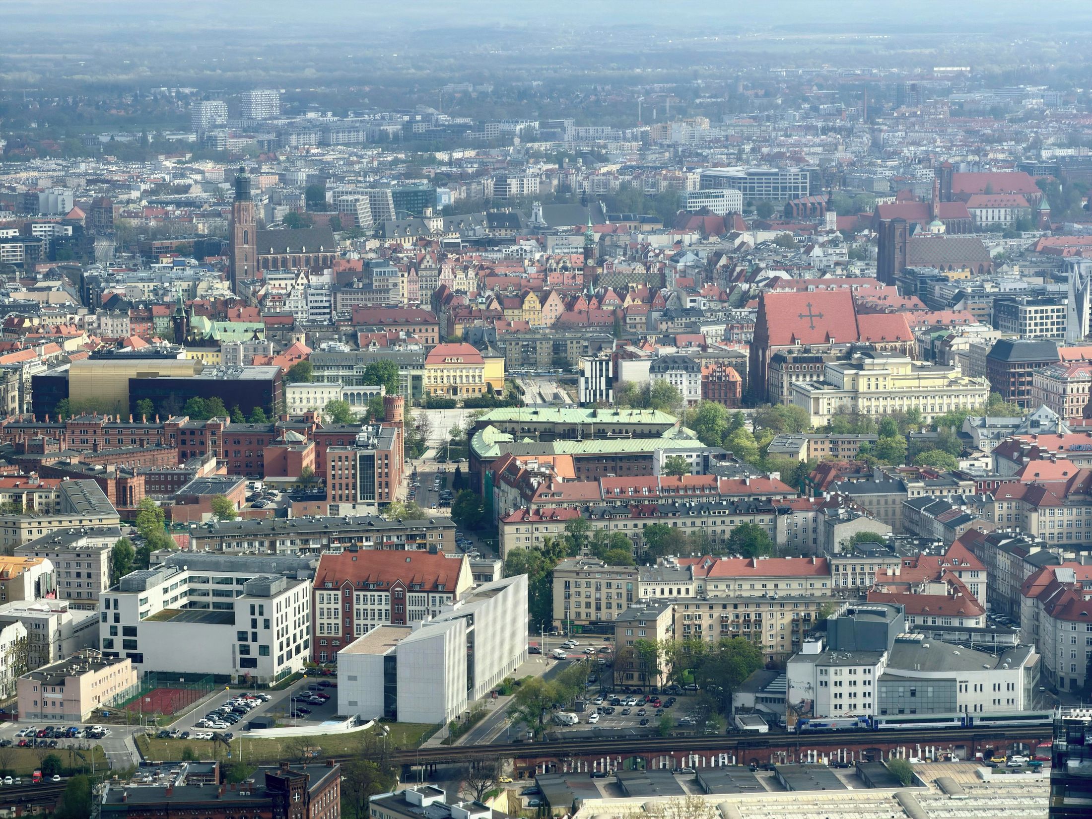 Wrocław widok ze Sky Tower