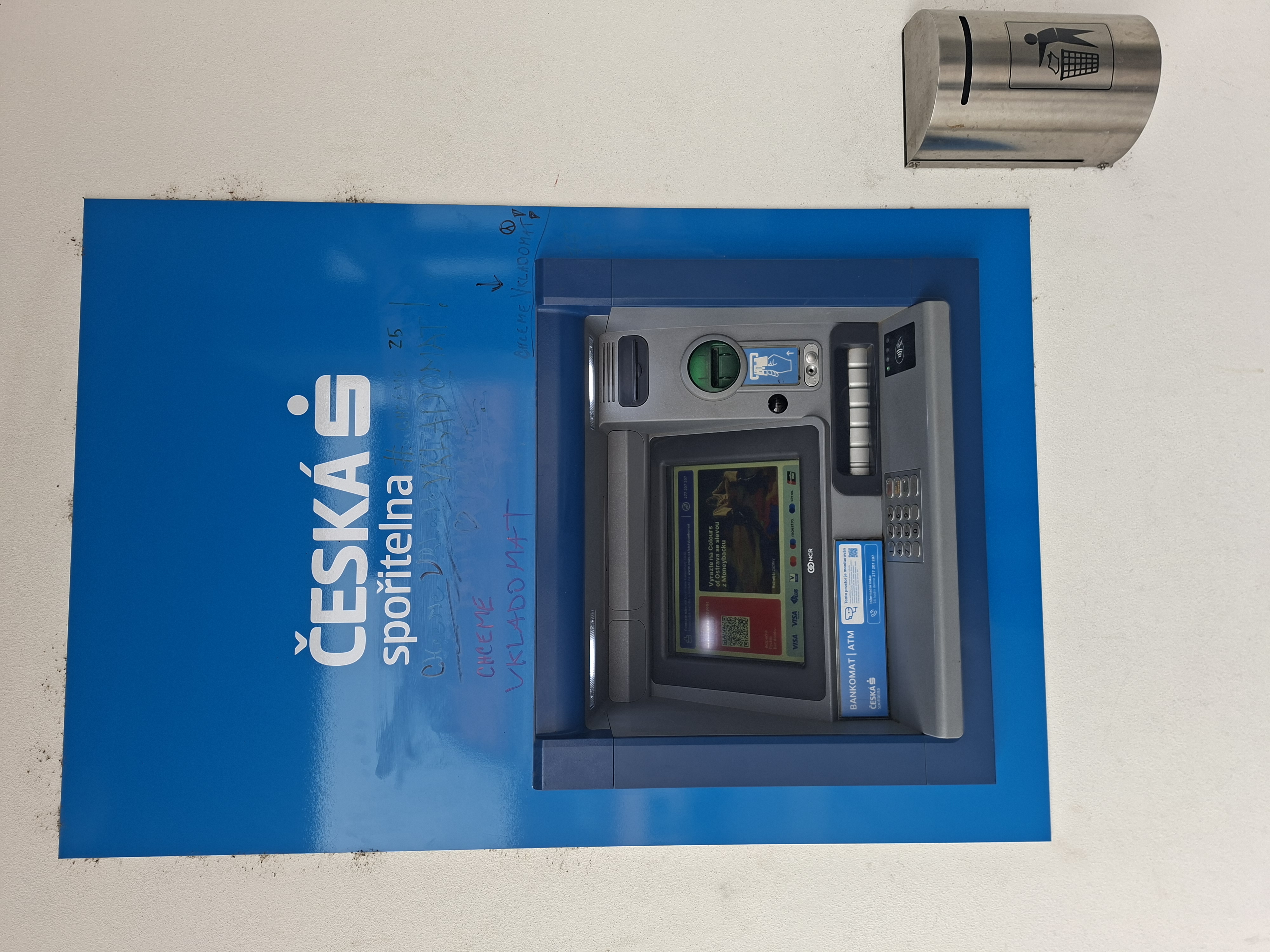 Bankomat České spořitelny foto 2