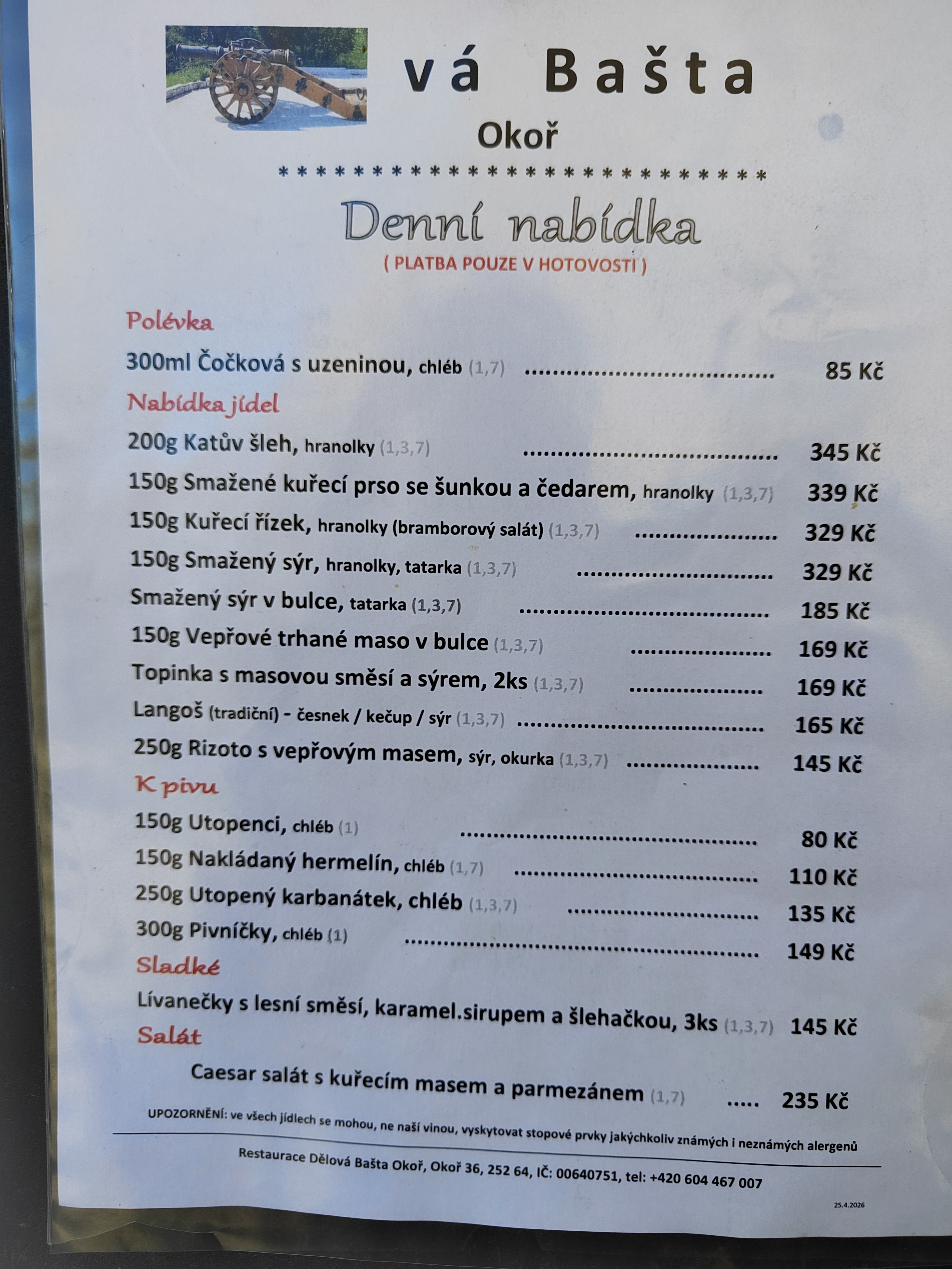 Restaurace Dělová Bašta foto 4