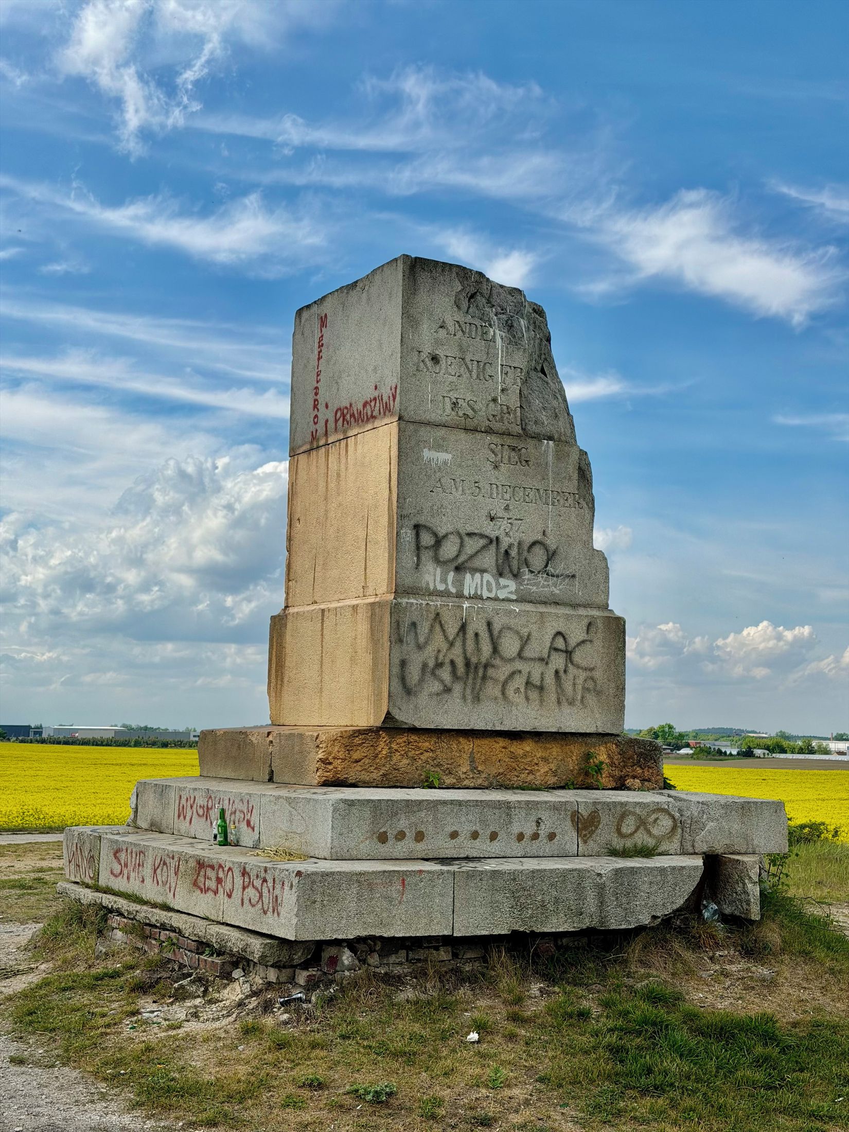 pomnik bitwy pod Lutynią