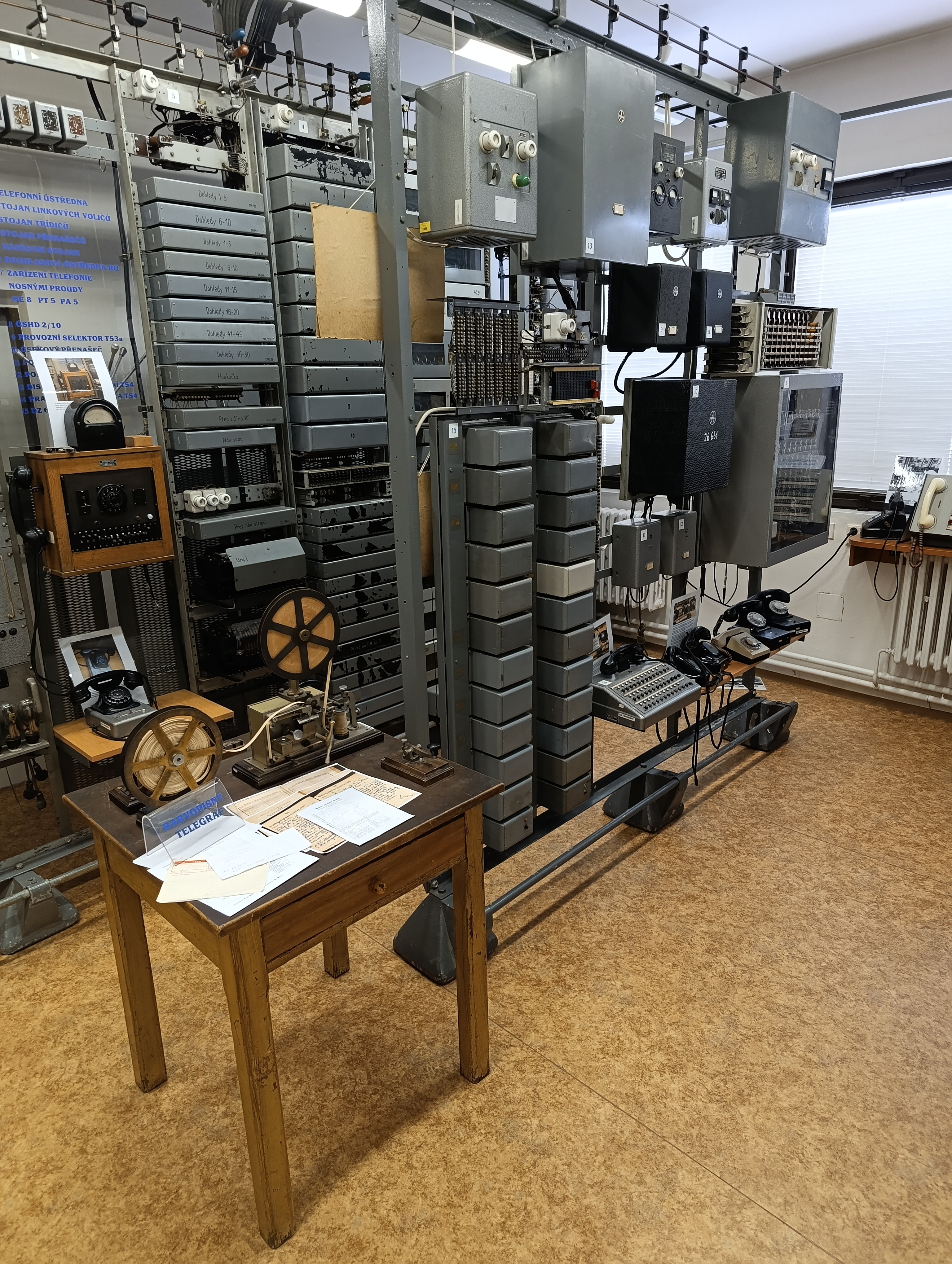 Železniční muzejní expozice sdělovací a zabezpečovací techniky foto 6
