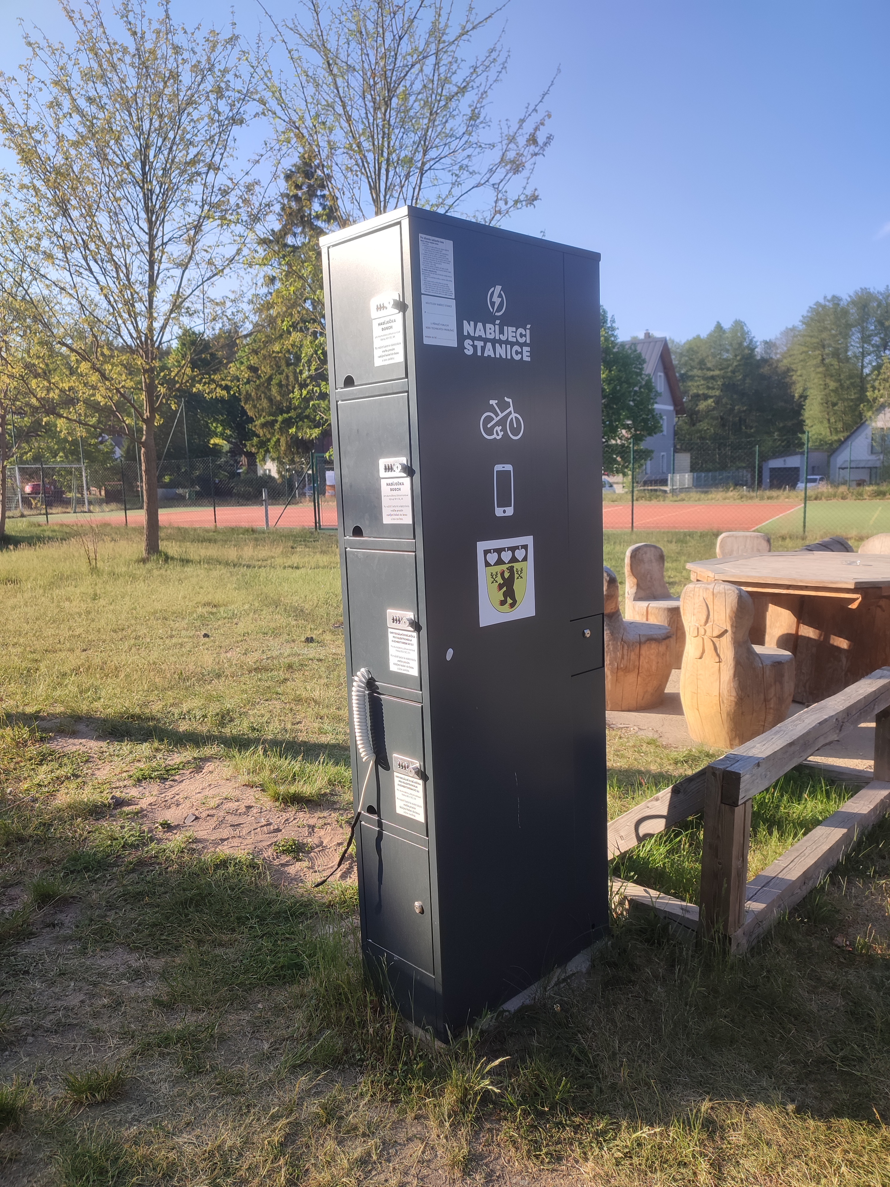 Nabíjecí stanice pro elektrokola Ralsko foto 6