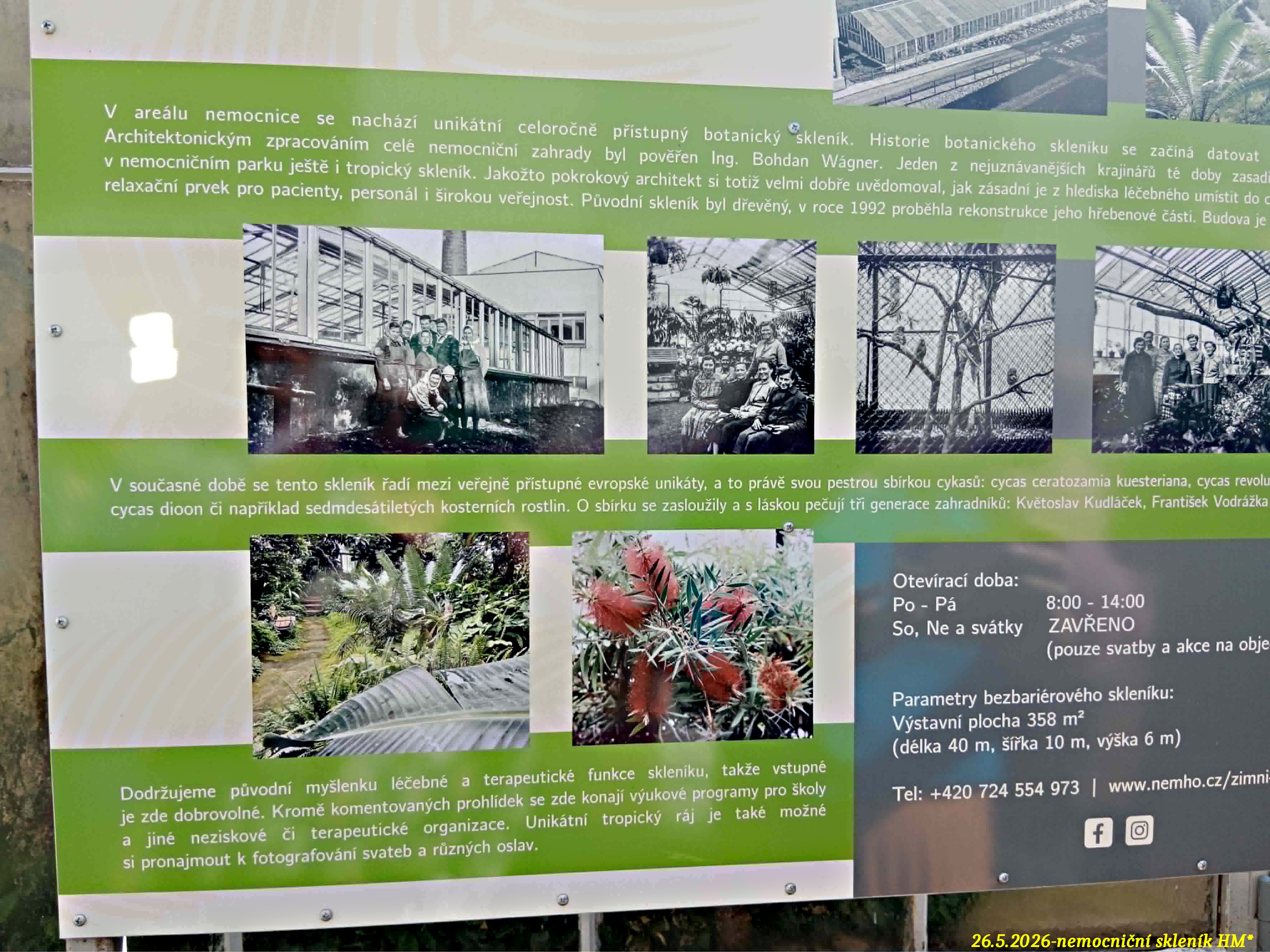 Zimní zahrada Nemocnice TGM Hodonín foto 6