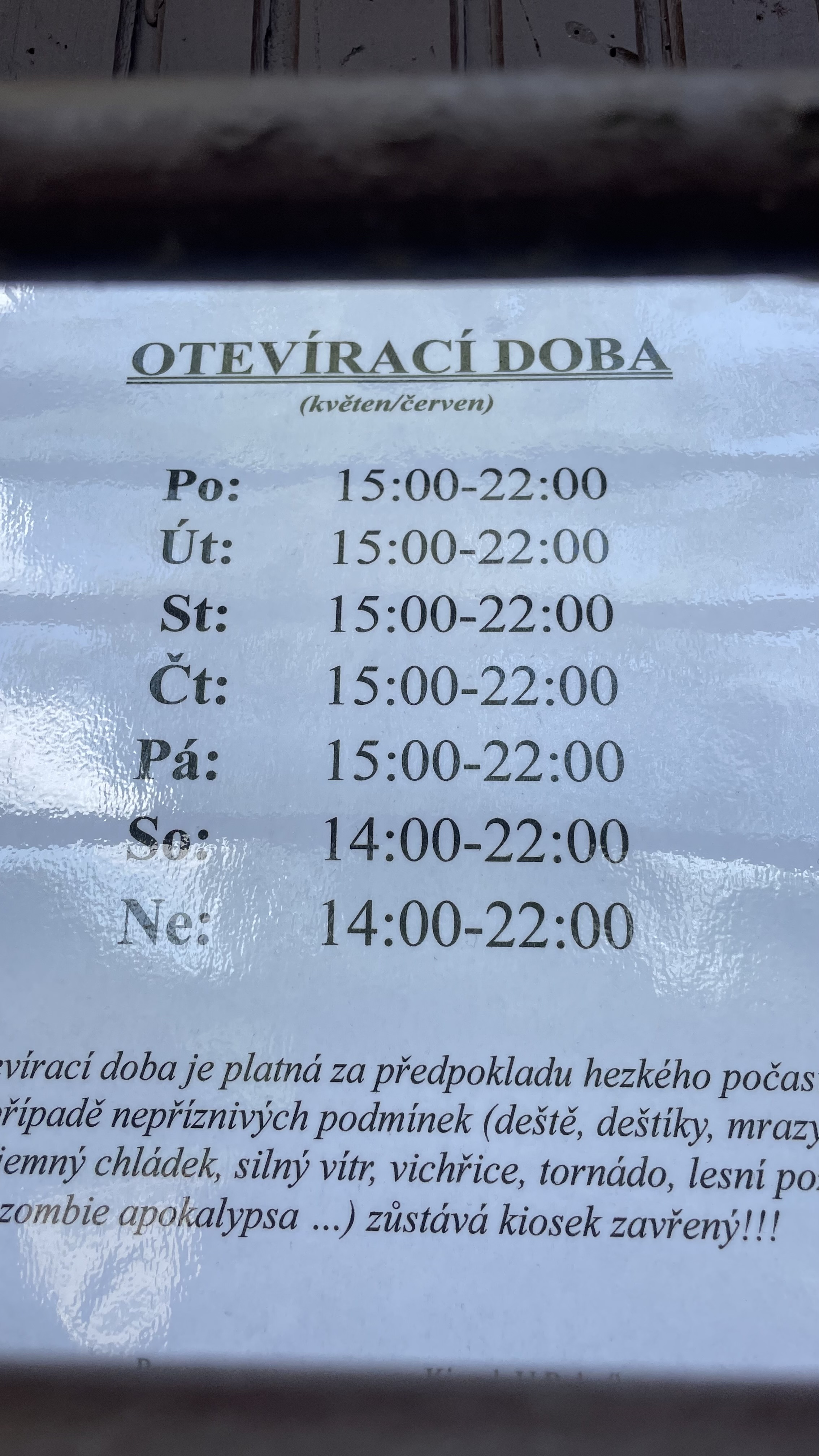 Kiosek U Rybníka foto 2
