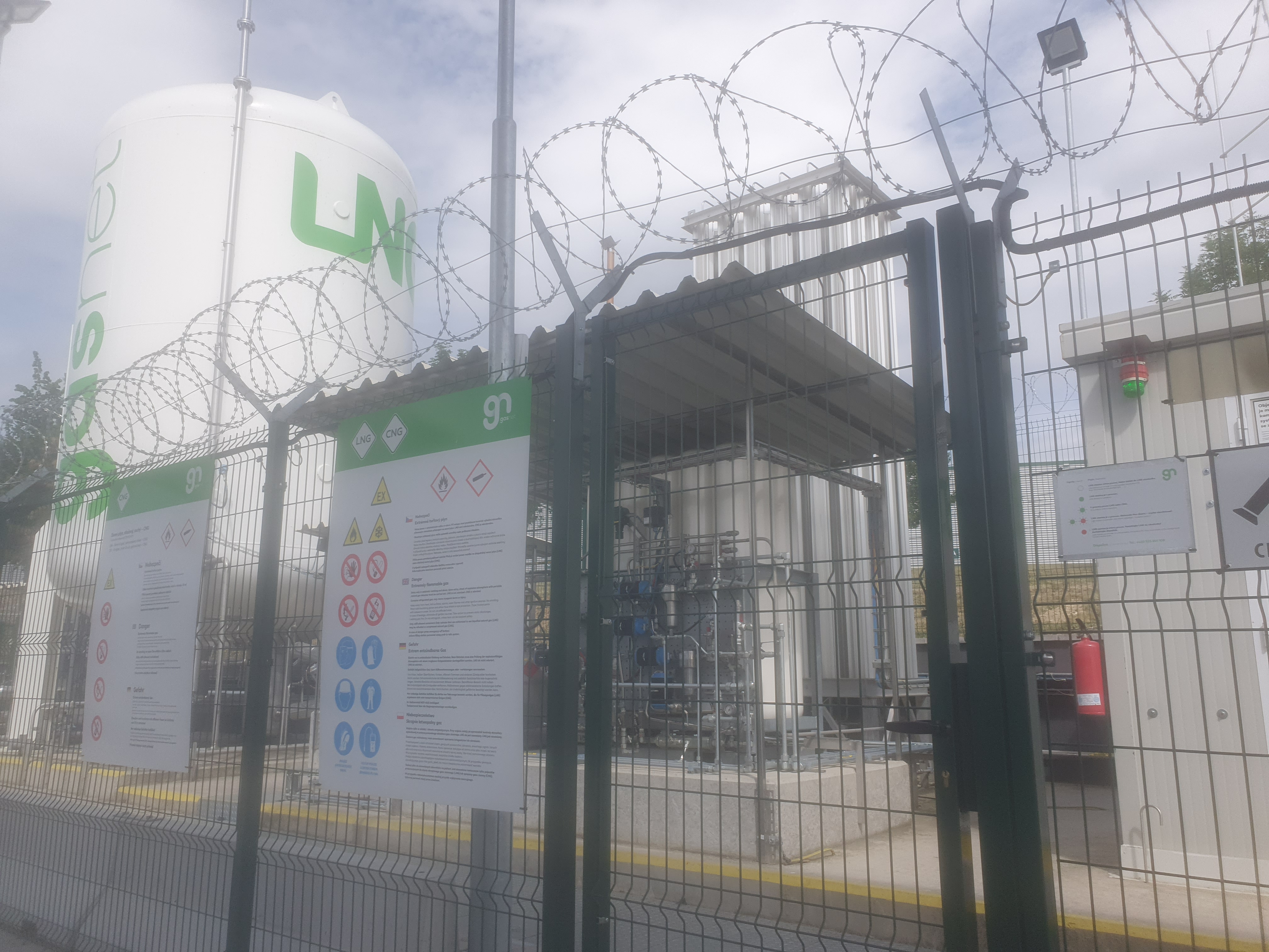innogy čerpací stanice CNG foto 1