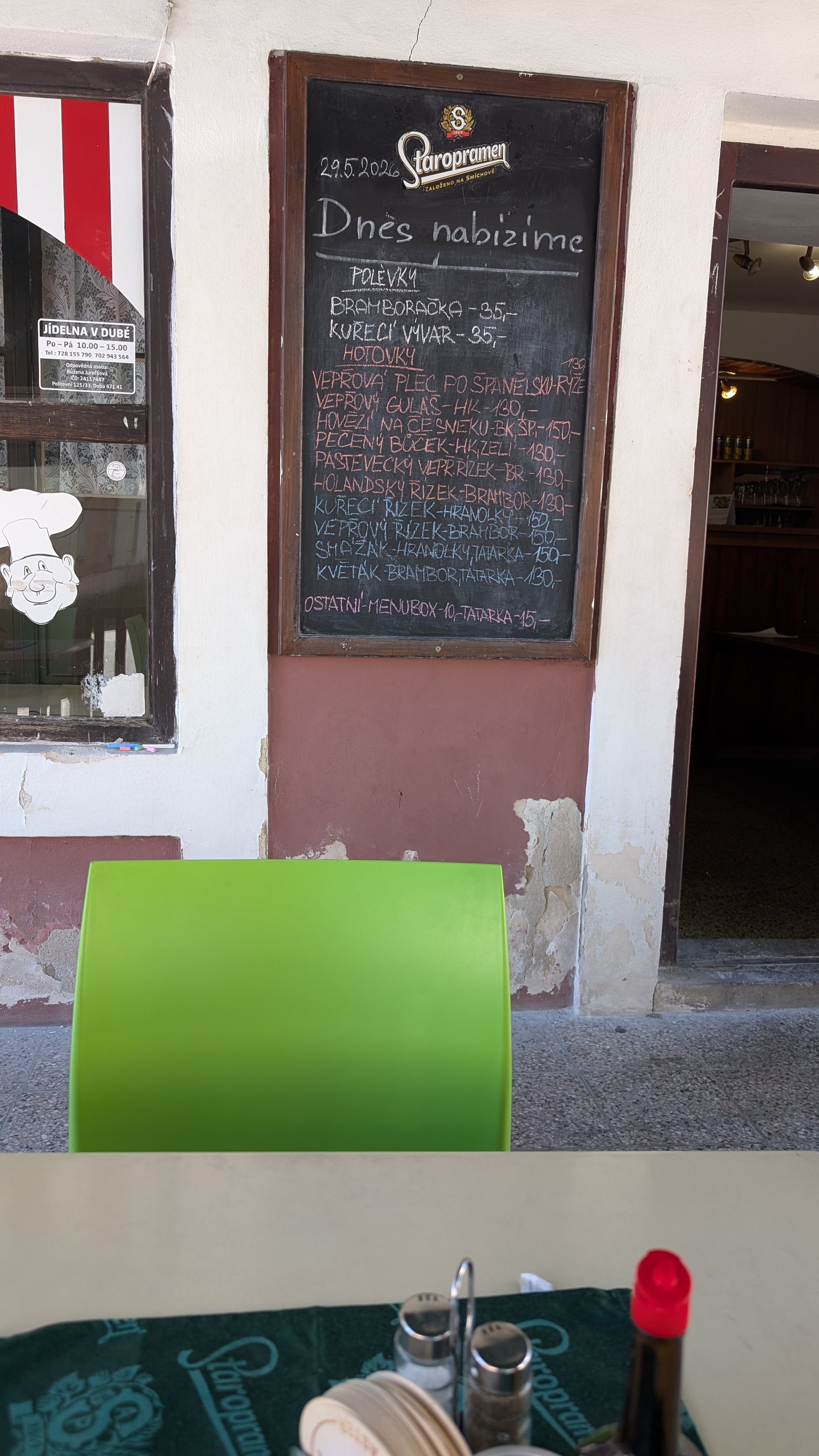 Jídelna v Dubé foto 2