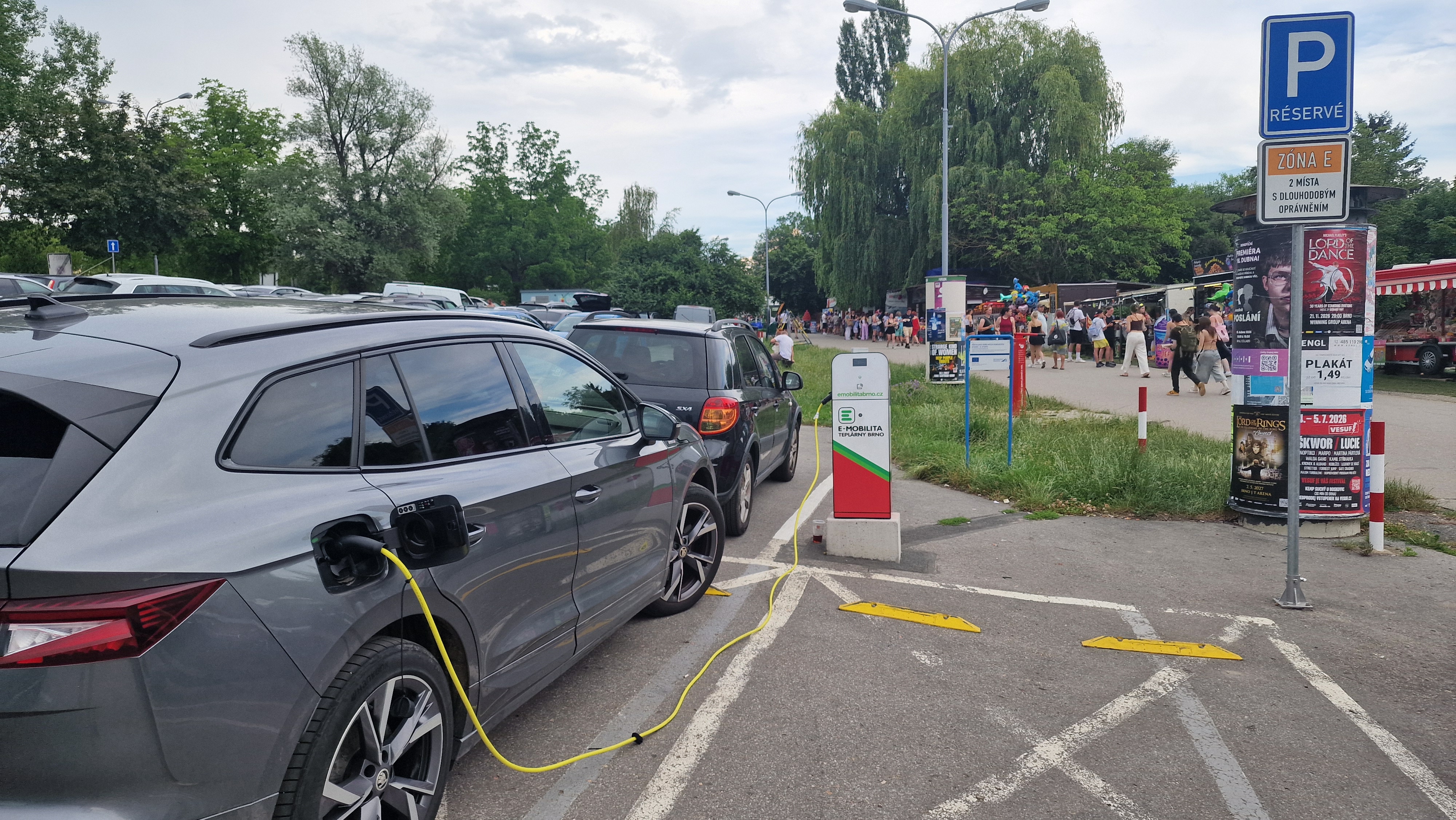 Dobíjecí stanice elektromobilů, Teplárny Brno foto 4
