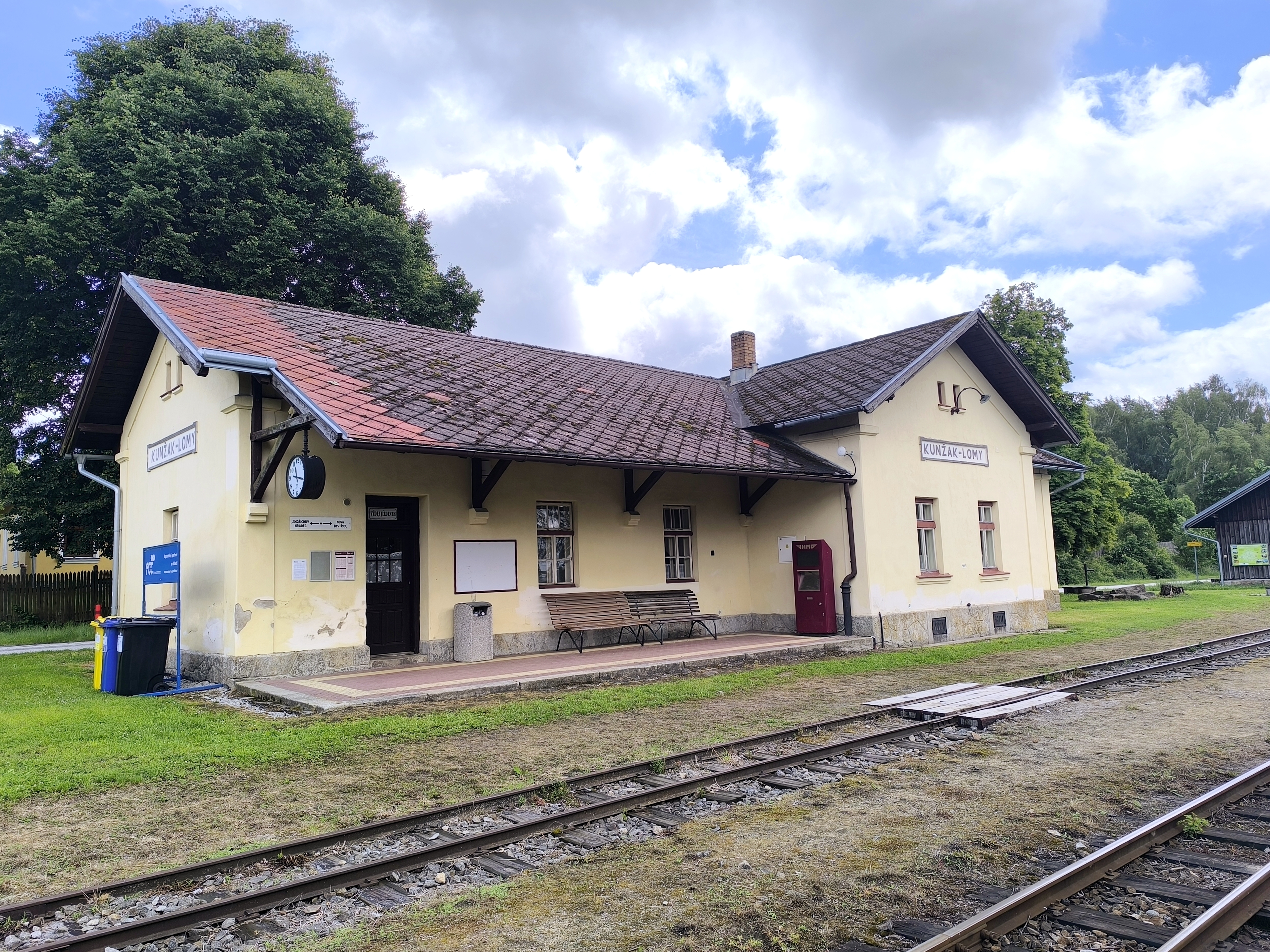 Ubytování na nádraží - Kunžak-Lomy foto 4