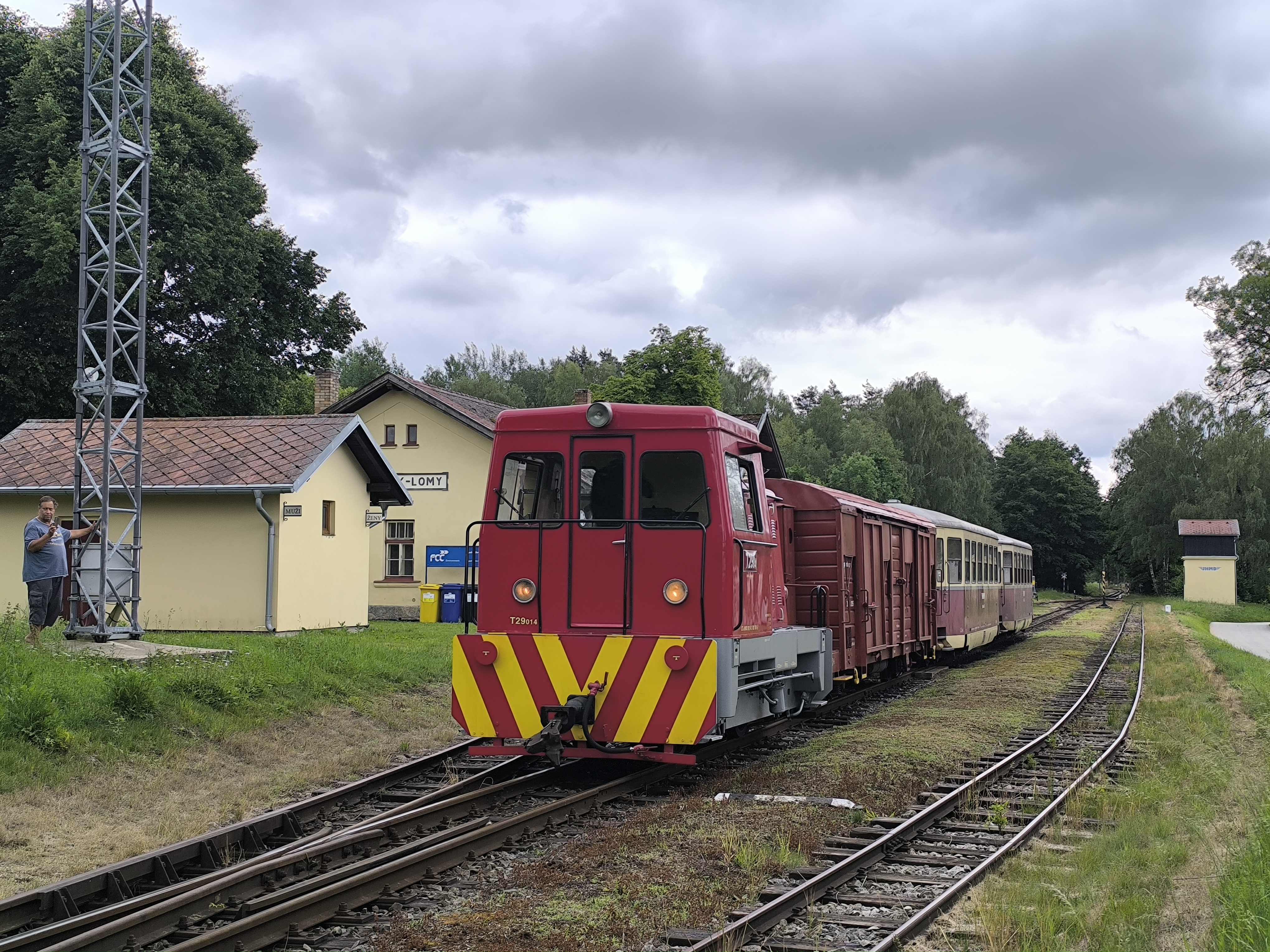 Ubytování na nádraží - Kunžak-Lomy foto 5