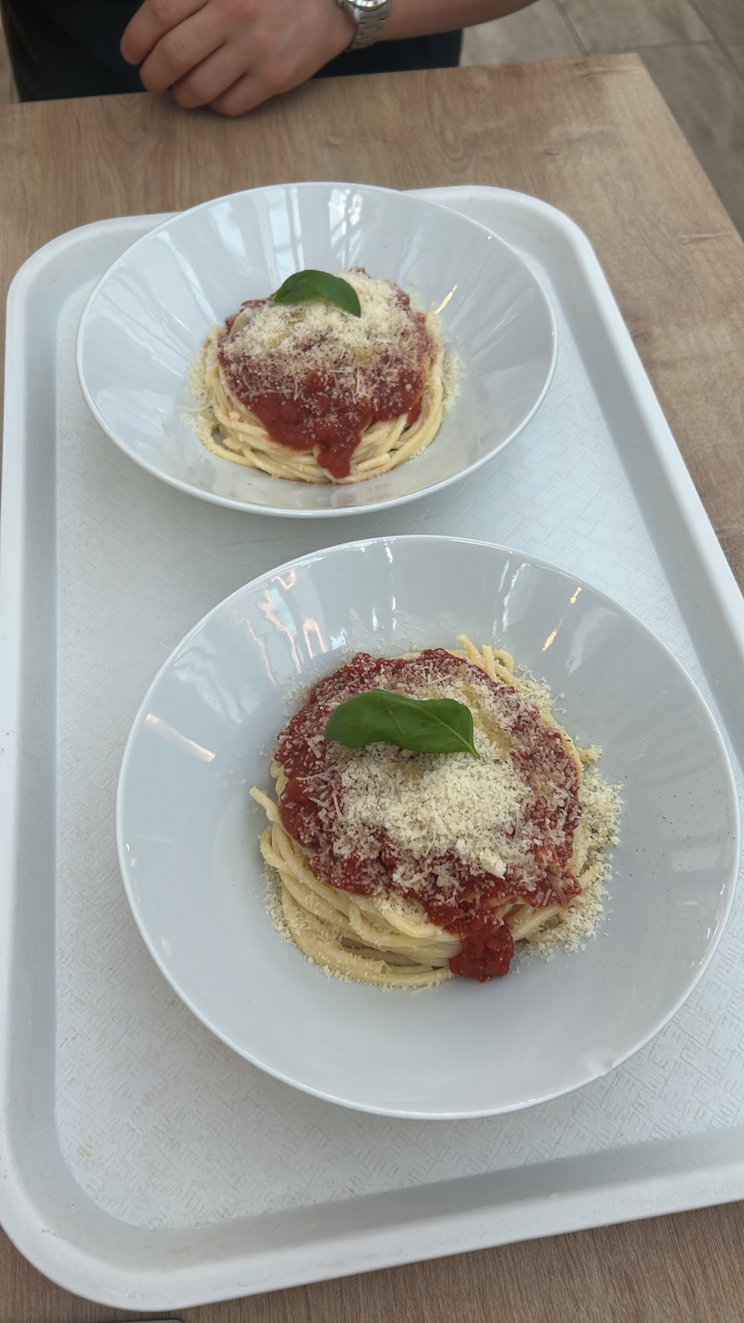 Spaghetti Parmigiano foto 2