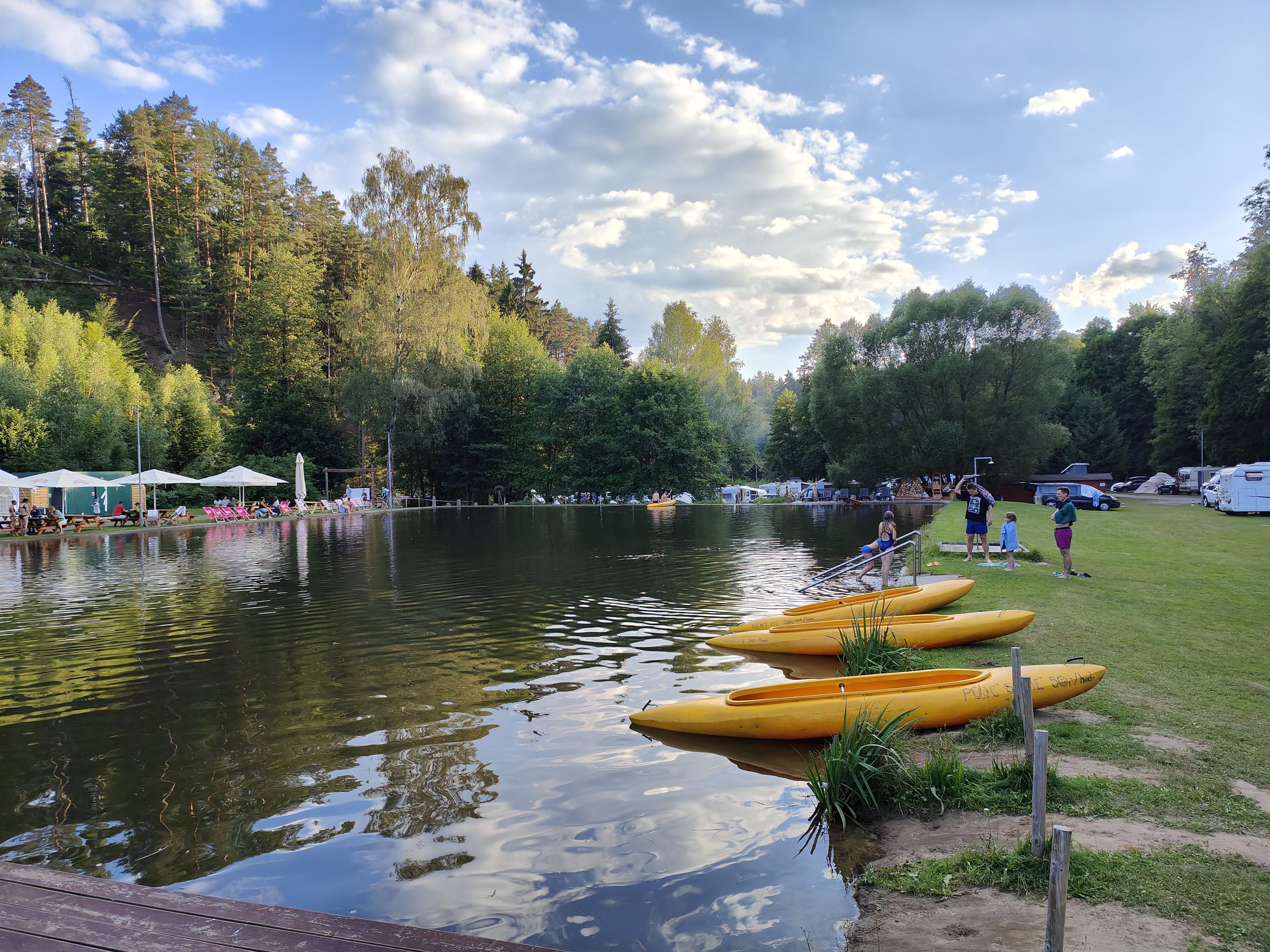 Kemp a koupaliště Jetřichovice foto 2