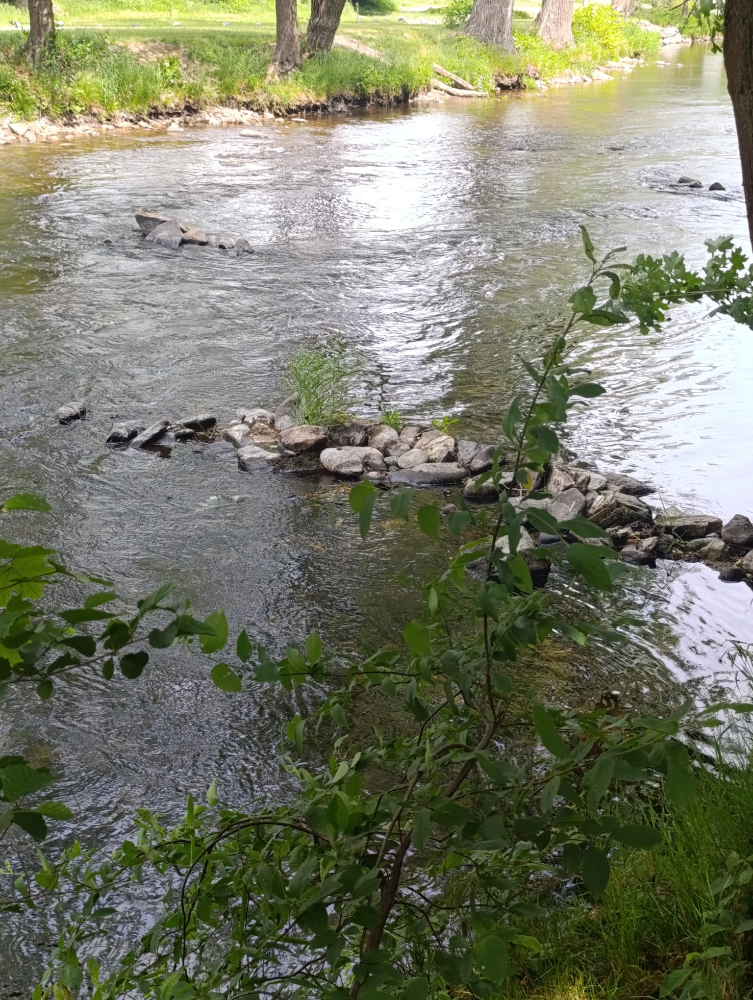 Na břehu Otavy - stellplatz foto 1