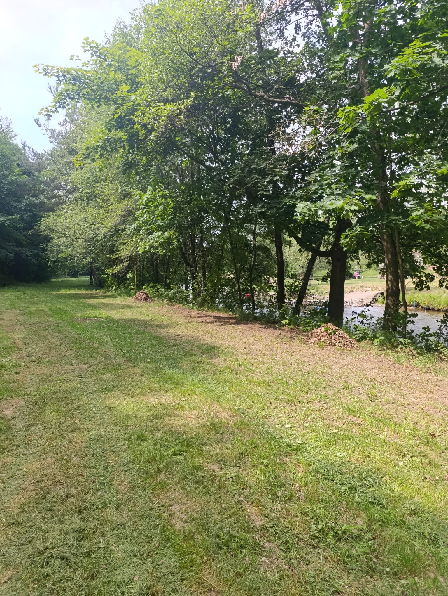 Na břehu Otavy - stellplatz foto 2