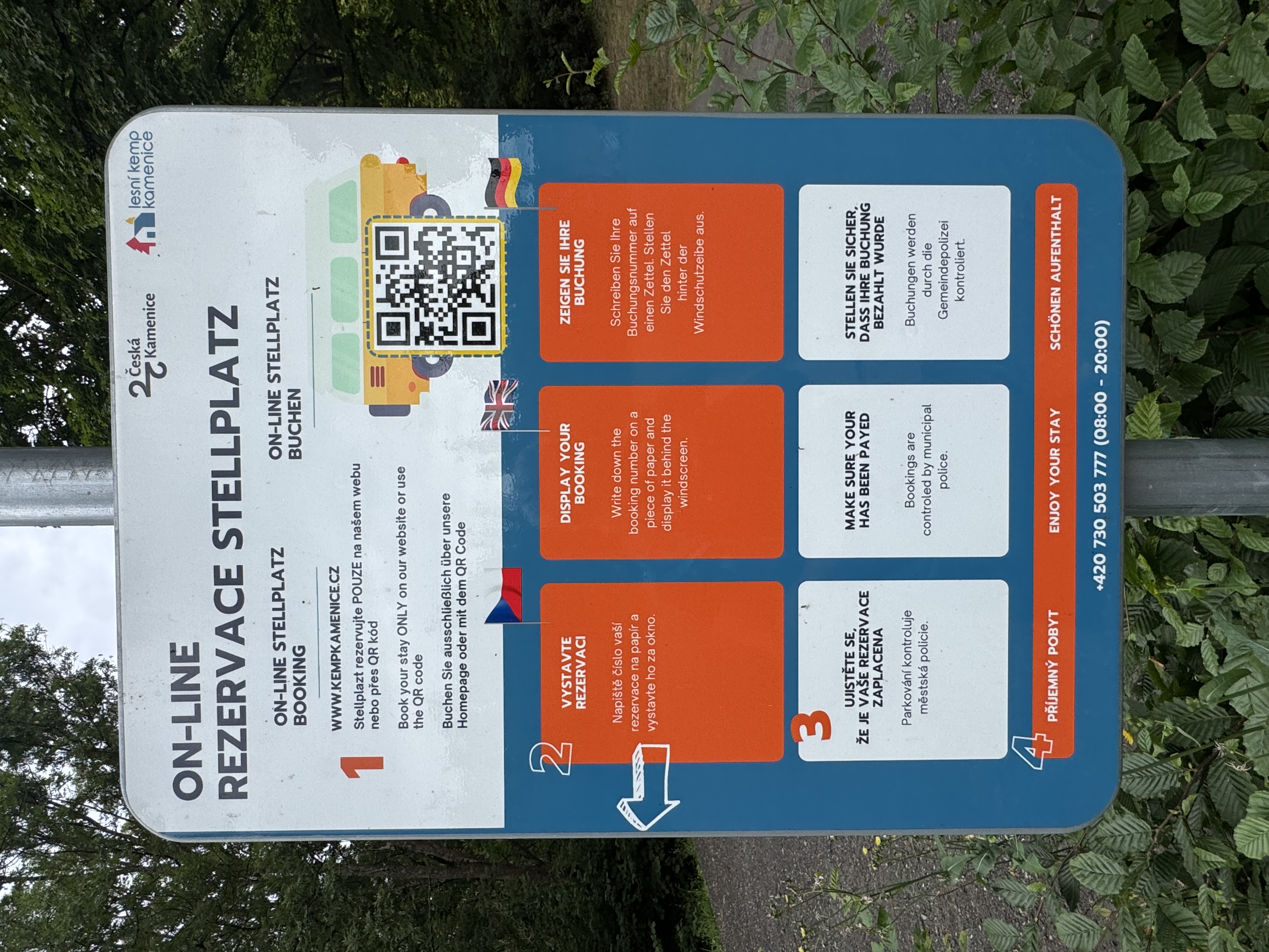 Stání pro karavany Kemp Kamenice foto 5