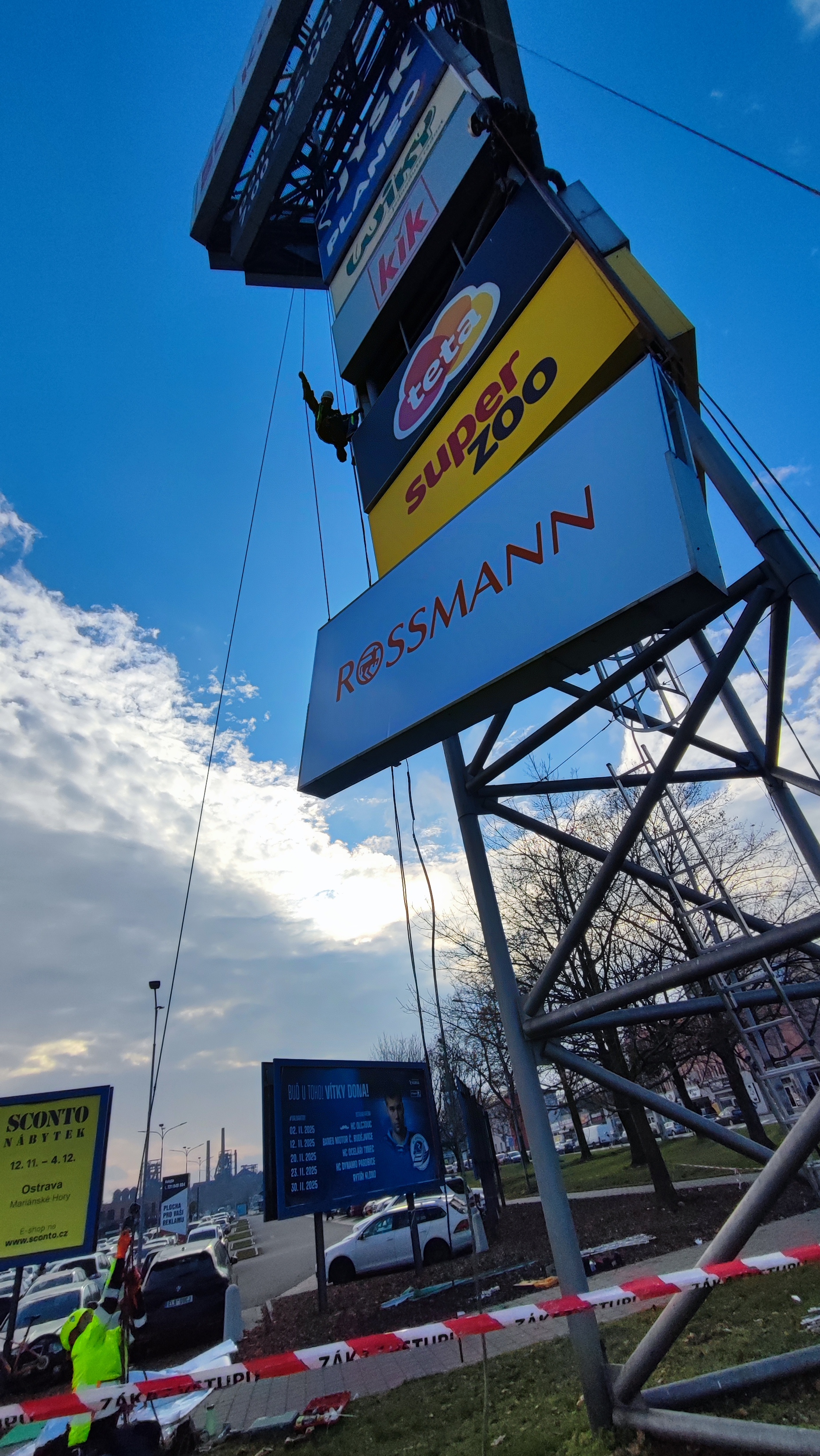 Výškové práce Ostrava foto 3