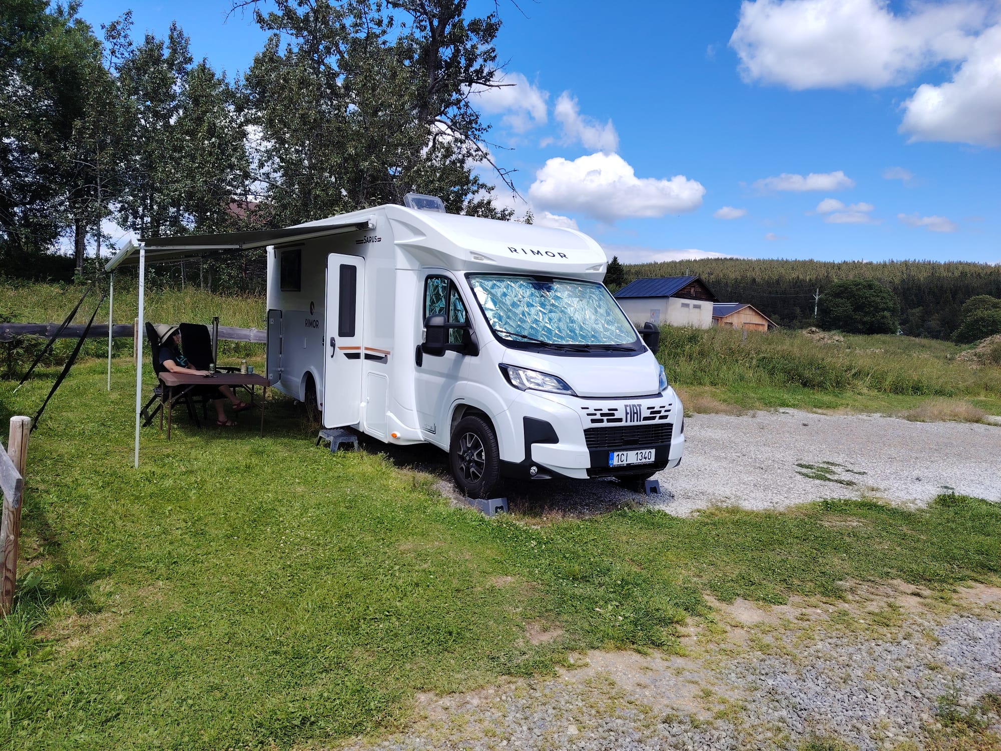 Karavanové stání Kvilda - Stellplatz foto 3