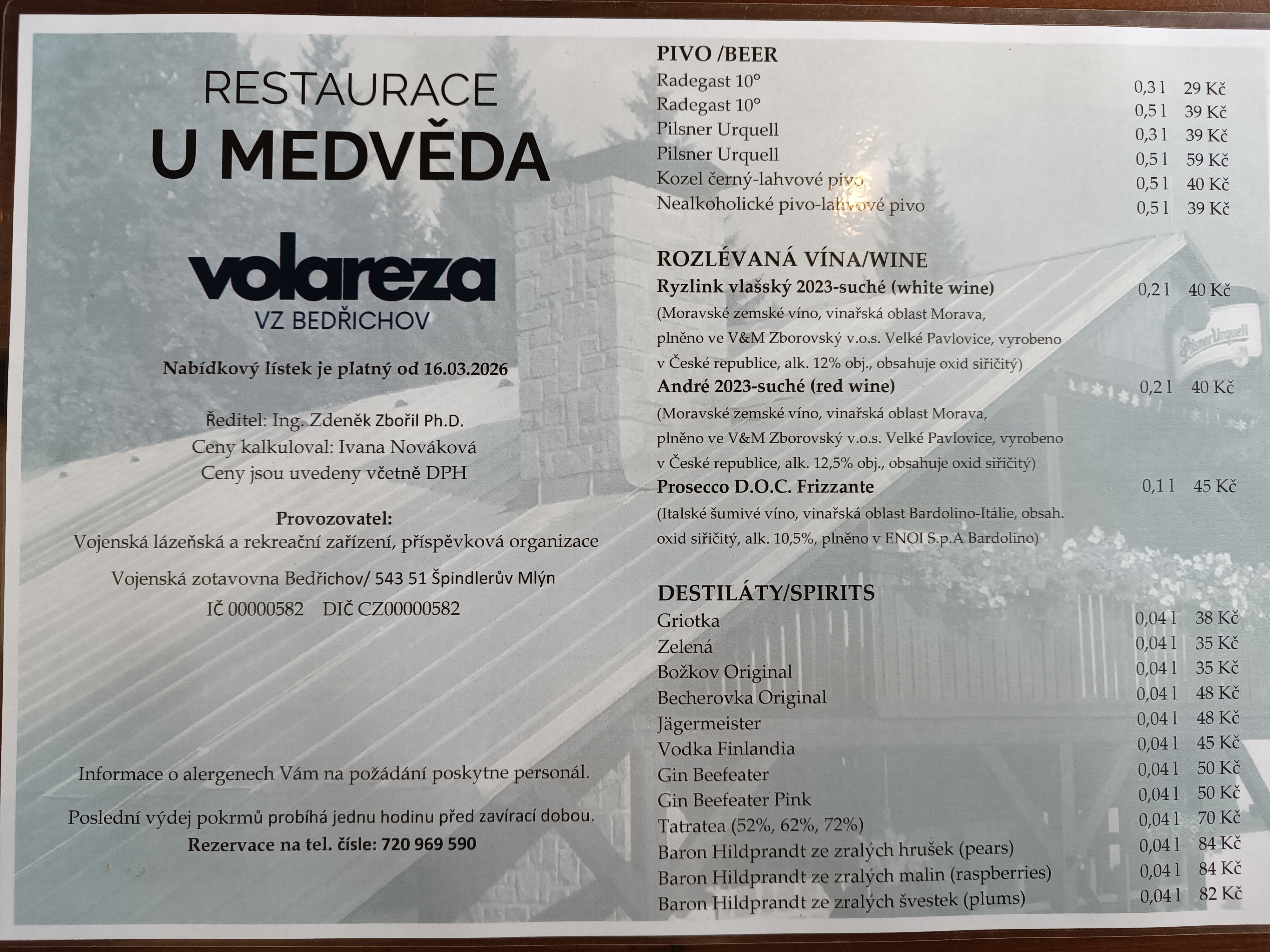 Restaurace U Medvěda foto 2