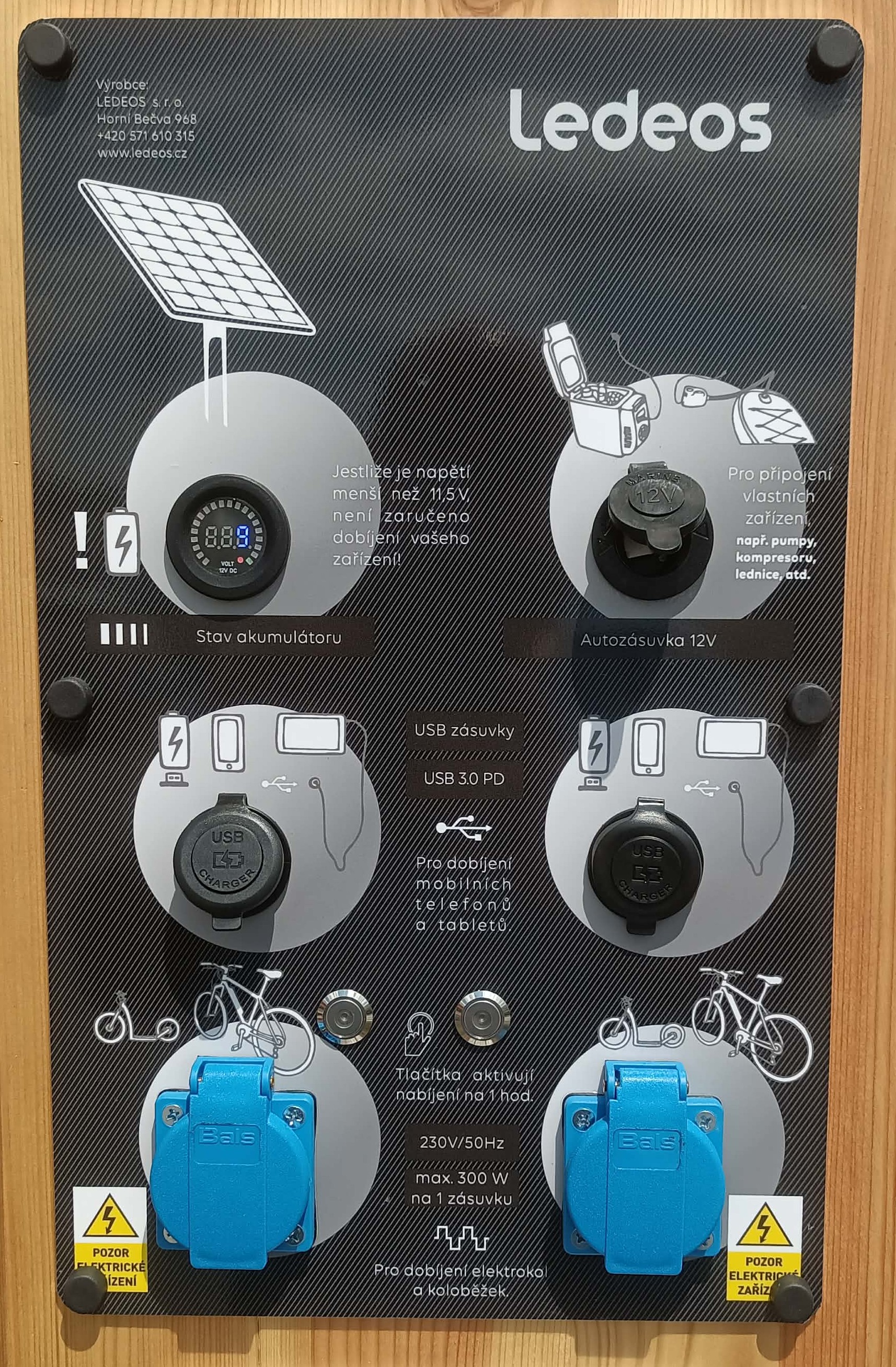 Nabíjecí zásuvka pro elektrokola - Hrušovanská foto 2