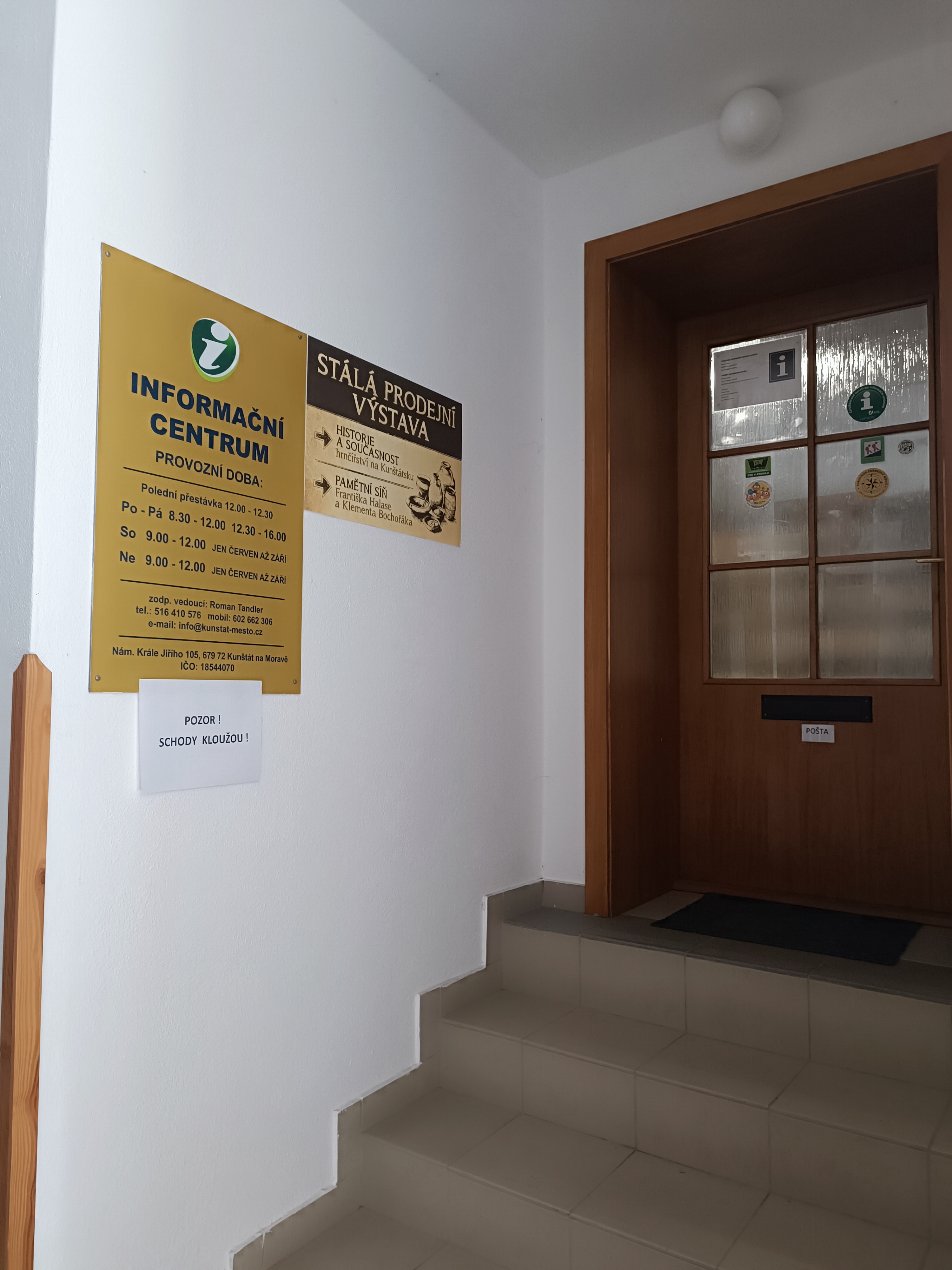 Městské informační centrum Kunštát foto 1